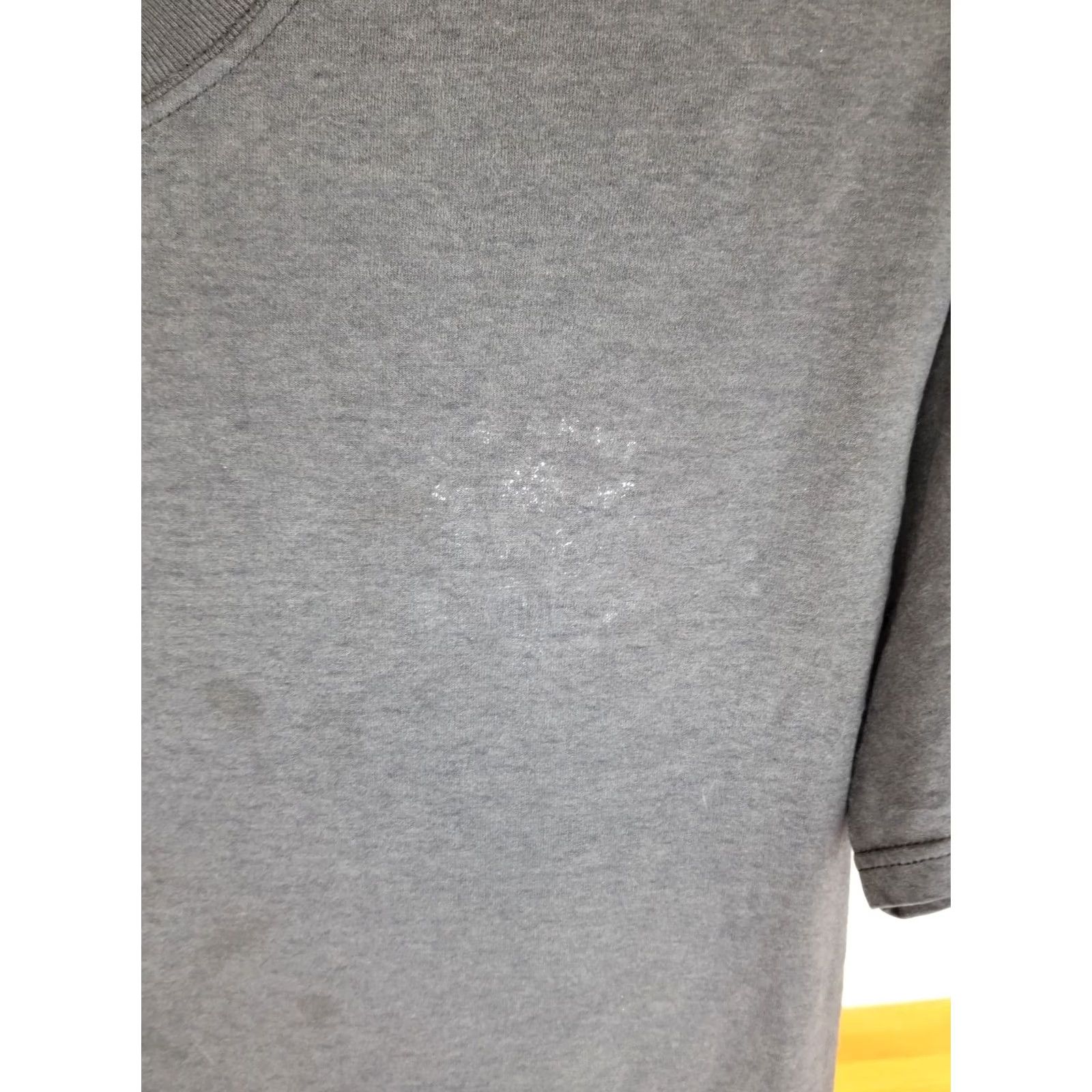 Hanes VINTAGE Hanes BLANK BLACK FADED DISTRESSED 50/50 T-SHIRT SZ LARGE Size US L / EU 52-54 / 3 - 2 Thumbnail