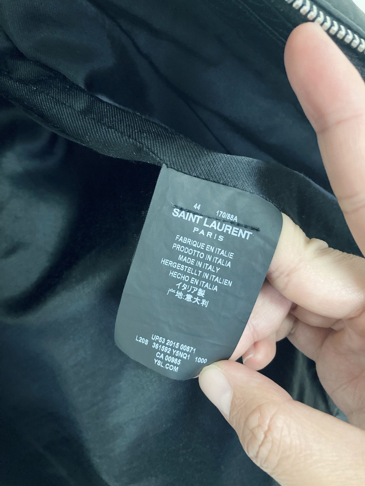 Saint Laurent Paris SAINT LAURENT PARIS BY HEDI SLIMANE 16SS LEATHER JACKET Size US S / EU 44-46 / 1 - 7 Thumbnail