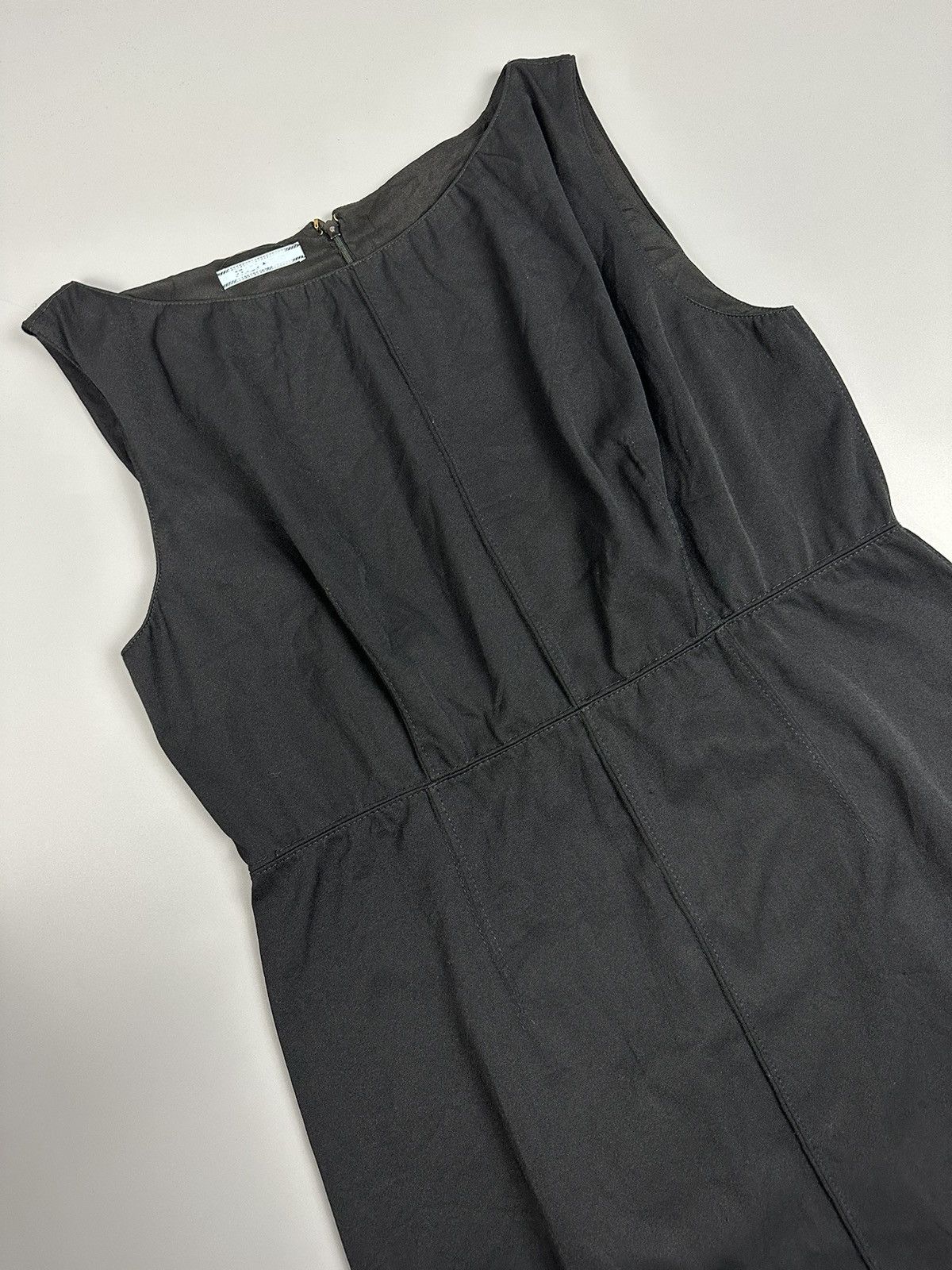 Prada Vintage Prada Opti Midi Dress Size M / US 6-8 / IT 42-44 - 3 Thumbnail