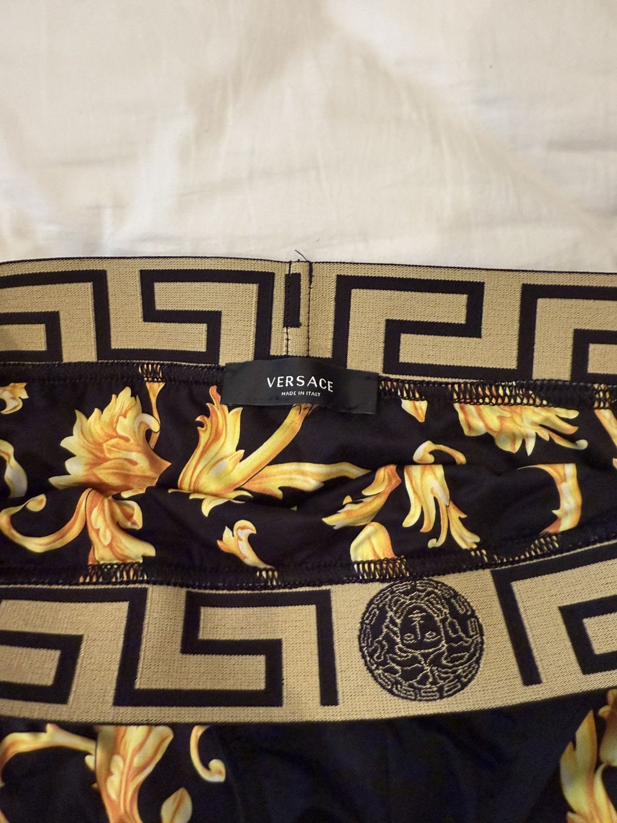 Versace Versace black speedo Size US 30 / EU 46 - 3 Thumbnail