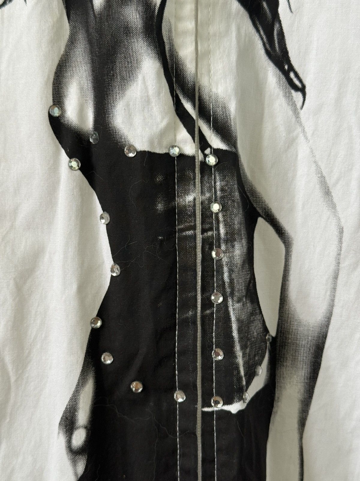 Japanese Brand Vintage Cropped Zip-Up Blouse Size S / US 4 / IT 40 - 3 Thumbnail