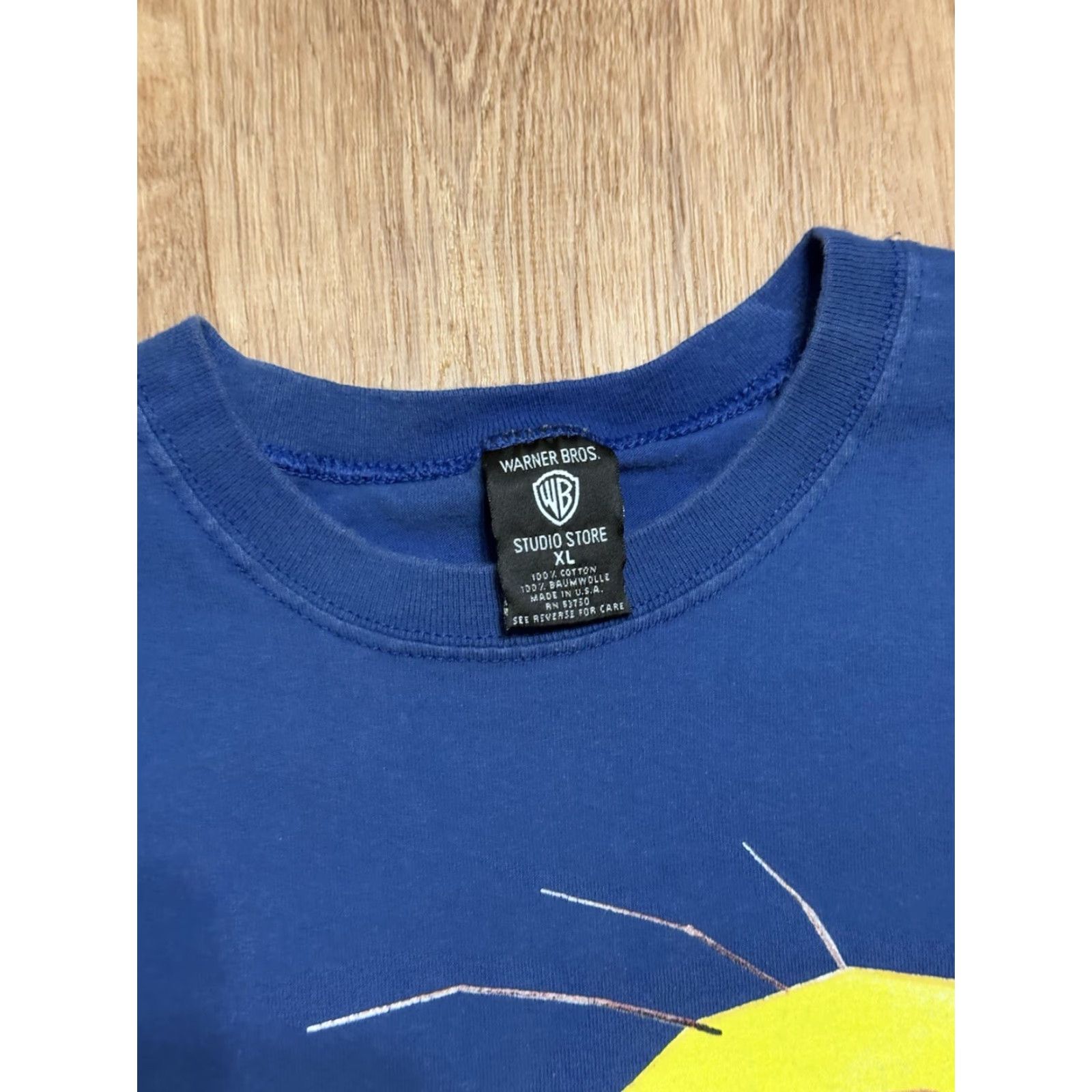 Vintage VINTAGE Tweety Bird Big Print T-Shirt Mens XL Blue Warner Bros 90s Bird Cartoon Mens XL I think Size US XL / EU 56 / 4 - 3 Thumbnail