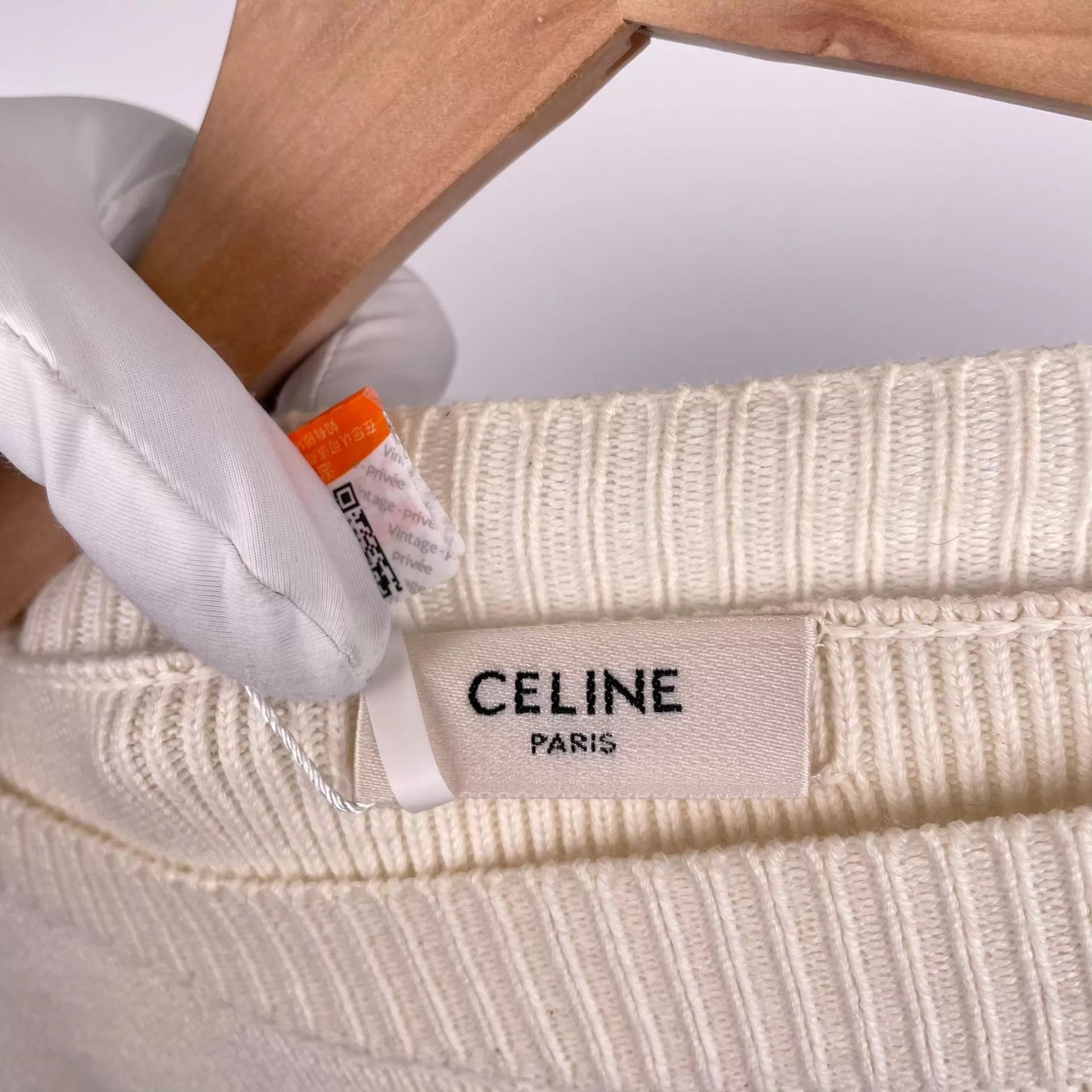 Celine Celine Black and White Striped Sweater S Size S / US 4 / IT 40 - 4 Thumbnail