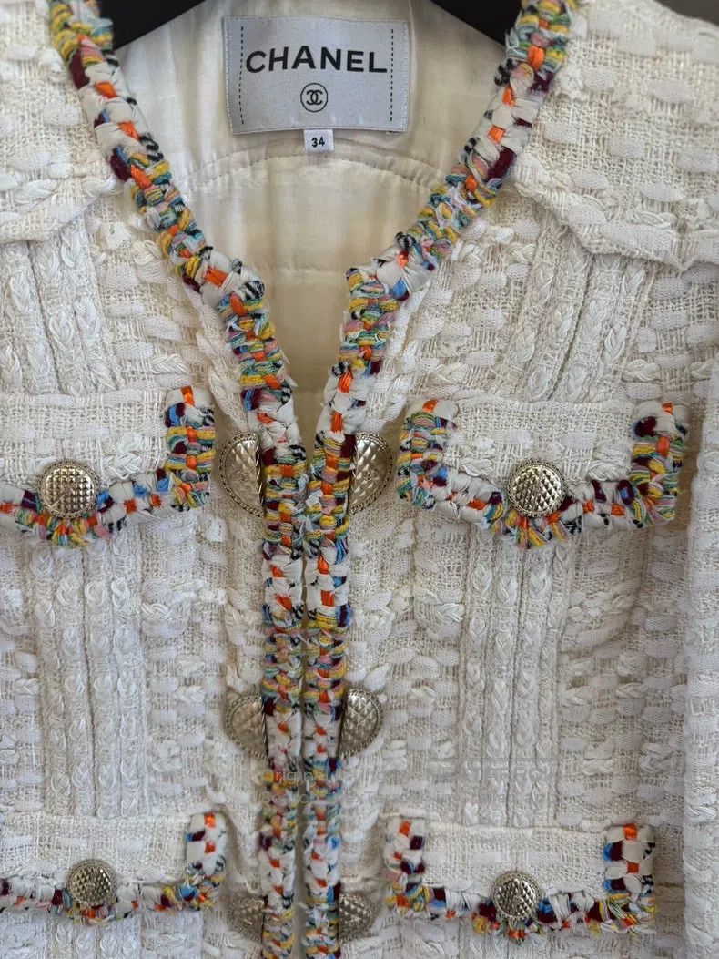 Chanel Chanel Cuban series catwalk style colourful rolled-edged k Size XXS / US 00 / IT 34 - 2 Thumbnail