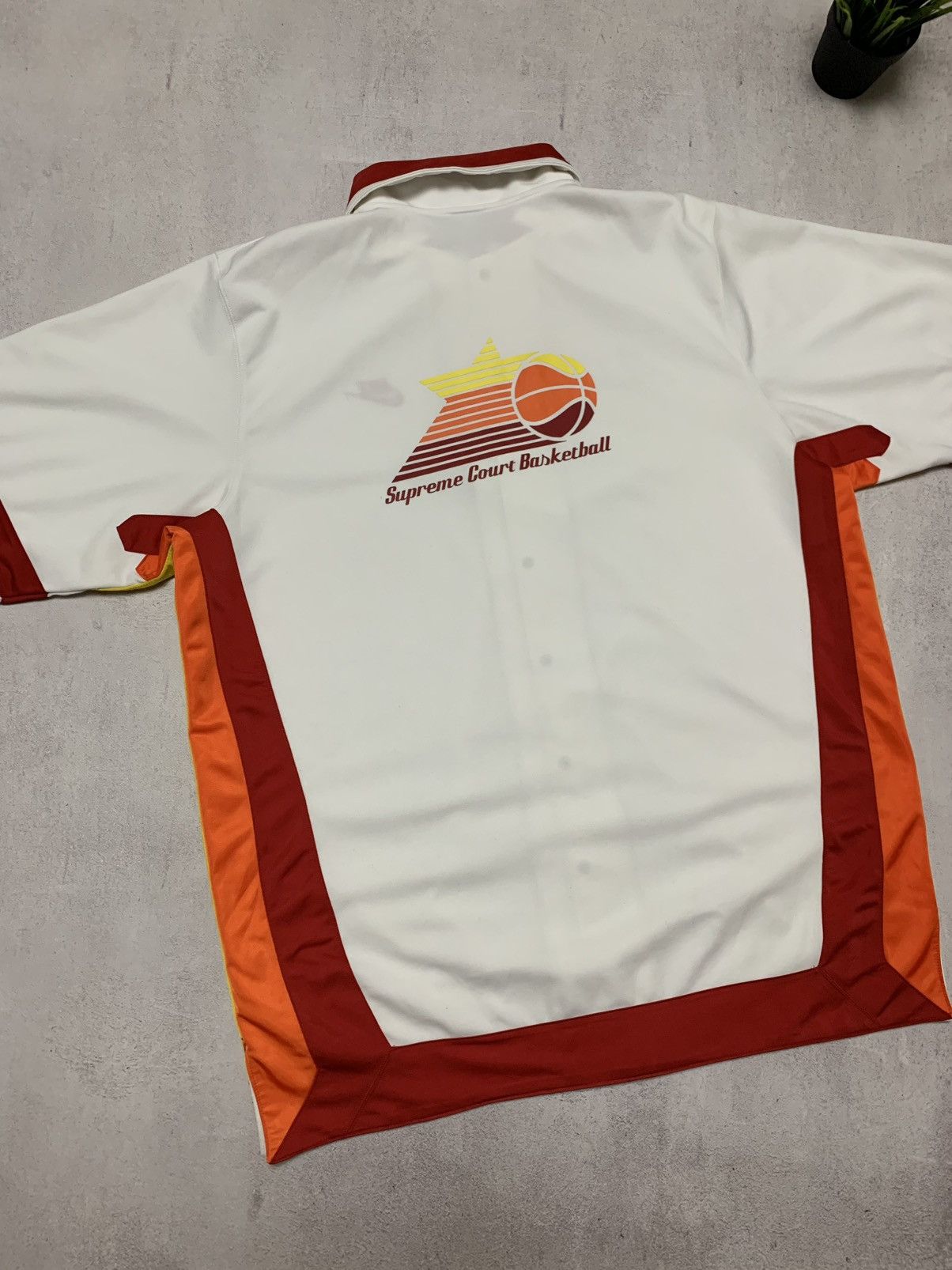NBA Vintage Nike Supreme Court Basketball Jersey Polo T Shirt Size US XXL / EU 58 / 5 - 7 Thumbnail