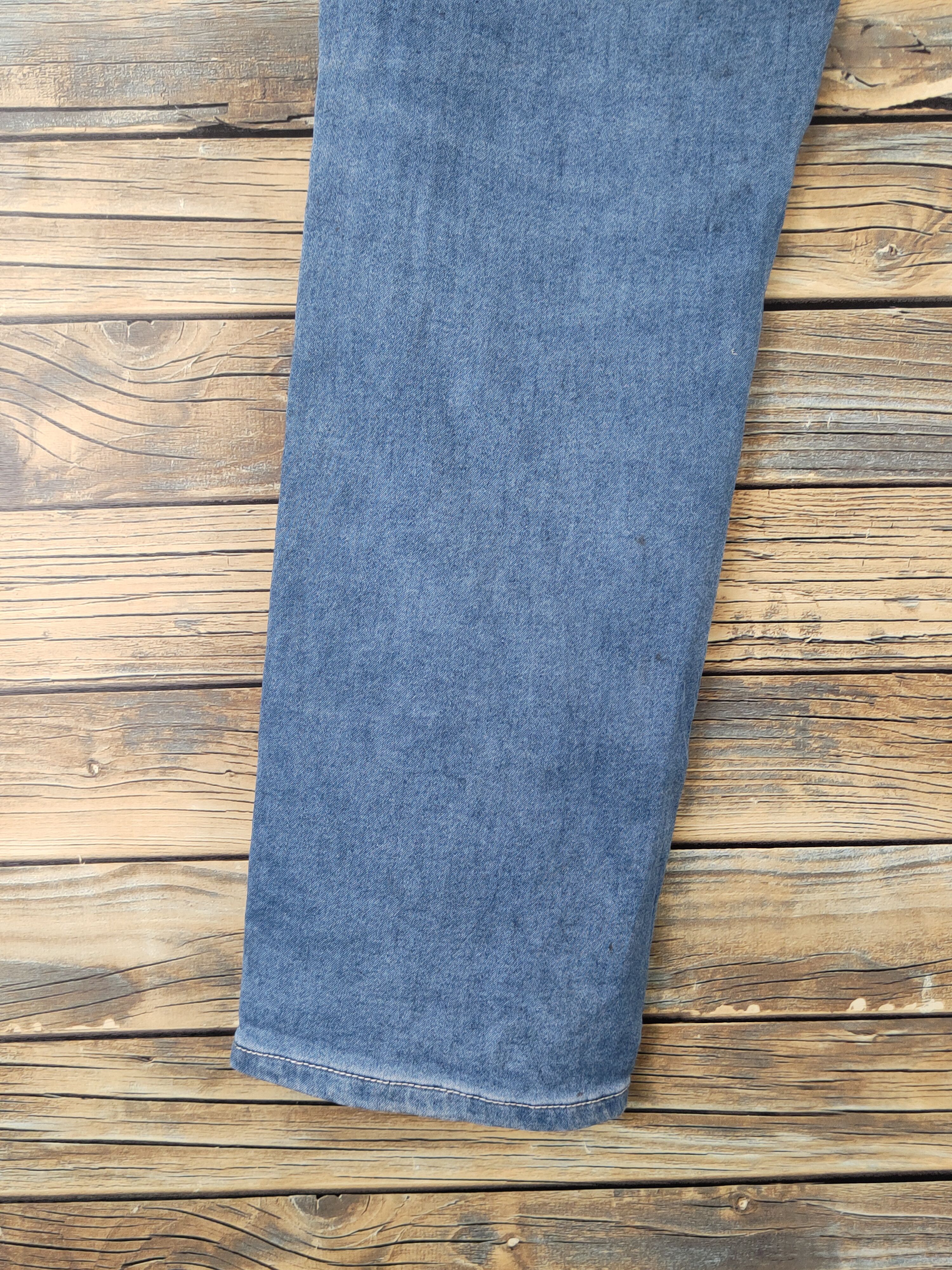 Japanese Brand Japan vintage jogger Blue Distressed Ripped Jeans #W1910 Size US 31 - 9 Thumbnail