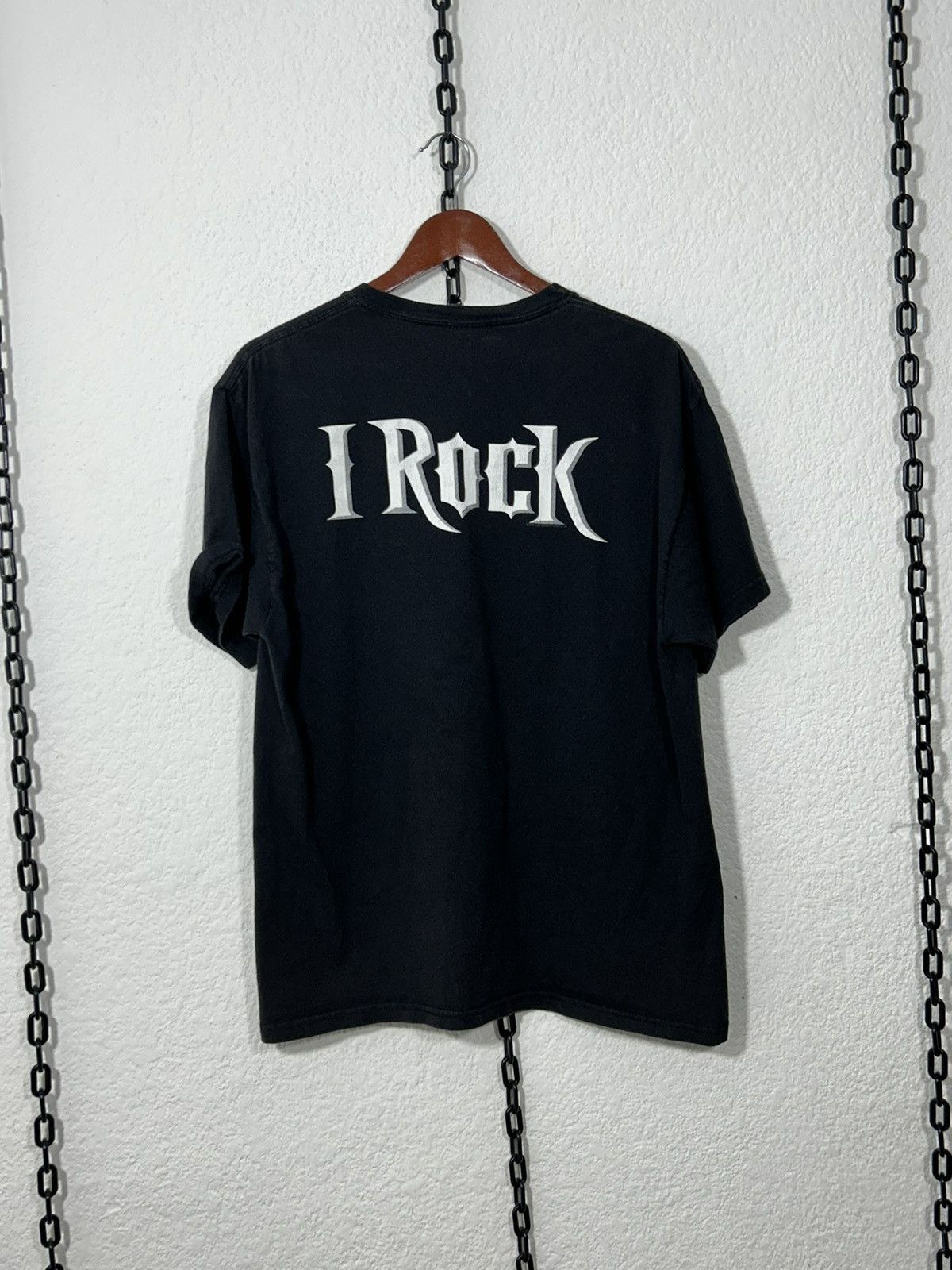 Vintage 2005 Guitar Hero “I Rock” Promo Size US L / EU 52-54 / 3 - 3 Thumbnail
