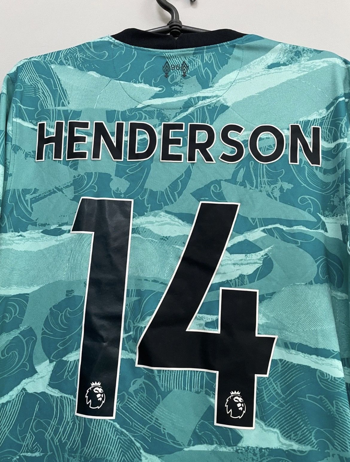 Nike Liverpool 2020/2021 Away Football Shirt Jersey #14 Henderson Size US S / EU 44-46 / 1 - 5 Thumbnail