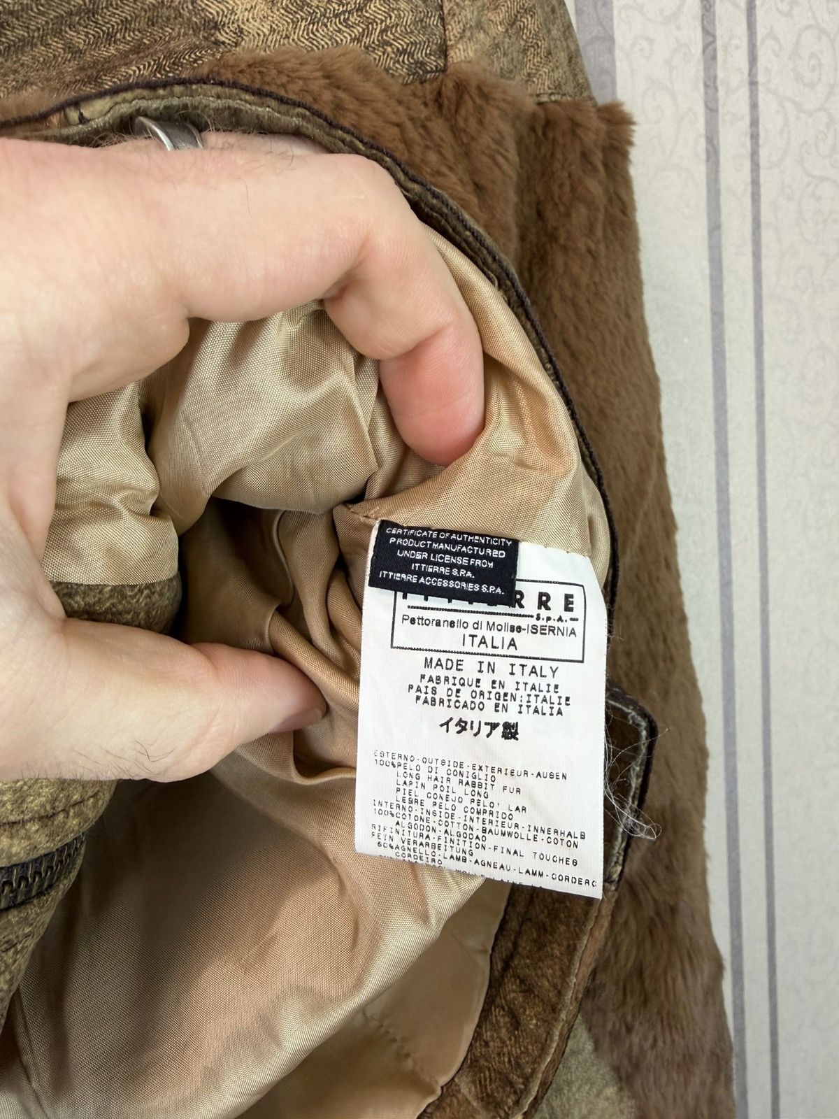 Versace Jeans Couture ARCHIVE Versace Jeans Couture Rabbit Fur Jacket ITTIERRE Size S / US 4 / IT 40 - 10 Thumbnail