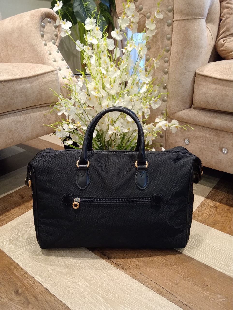 Balenciaga VINTAGE BALENCIAGA BOSTON BAG - BLACK Size ONE SIZE - 11 Thumbnail