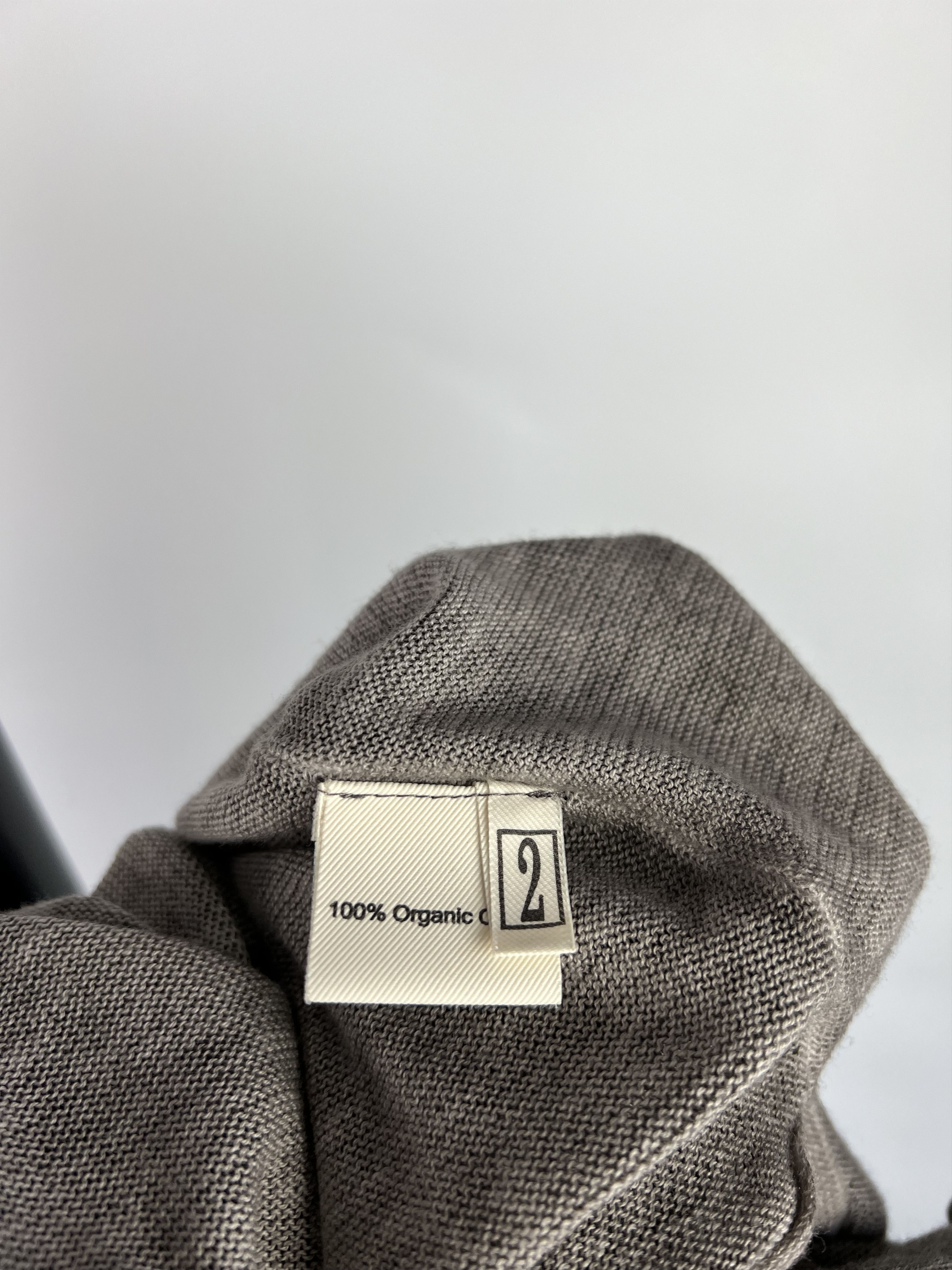 Designer Barbara Speer 100% Organic Cotton Cardigan Size 2 Oversized Size ONE SIZE - 9 Thumbnail