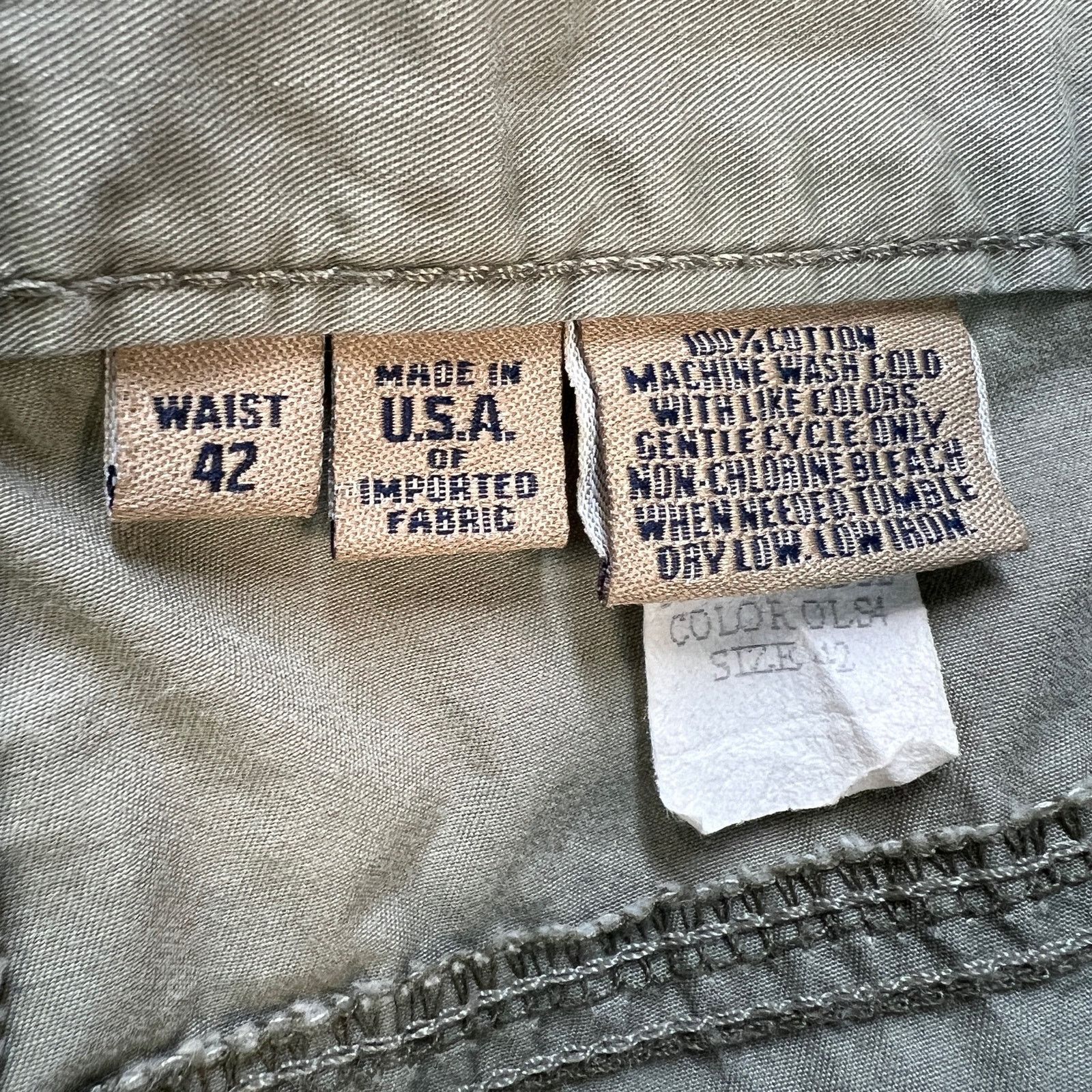 Other Bill’s Khakis Pants Classic Fit Broken In Twill Green Size US 42 / EU 58 - 3 Thumbnail