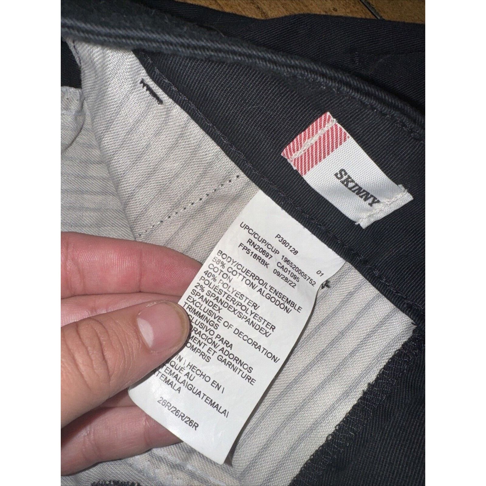 Dickies × Japanese Brand Dickies Chino Pants Black 28x31 Skinny Size US 28 / EU 44 - 5 Thumbnail