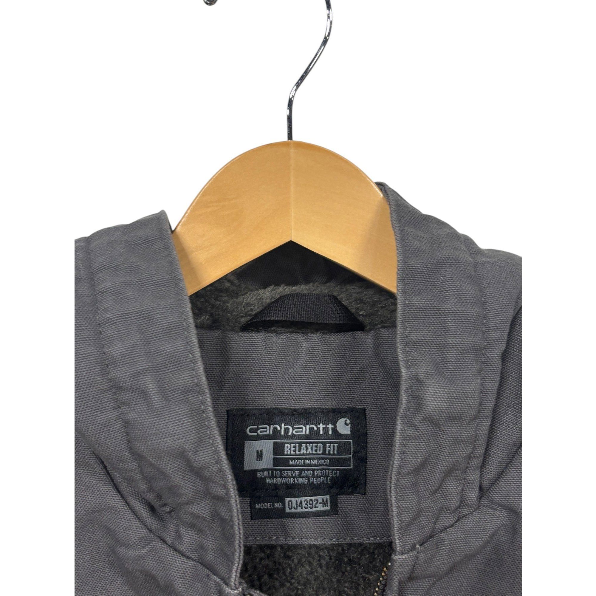 Carhartt Carhartt Relaxed Fit Grey J140 Zip Up Insulated Work Jacket Size US M / EU 48-50 / 2 - 3 Thumbnail