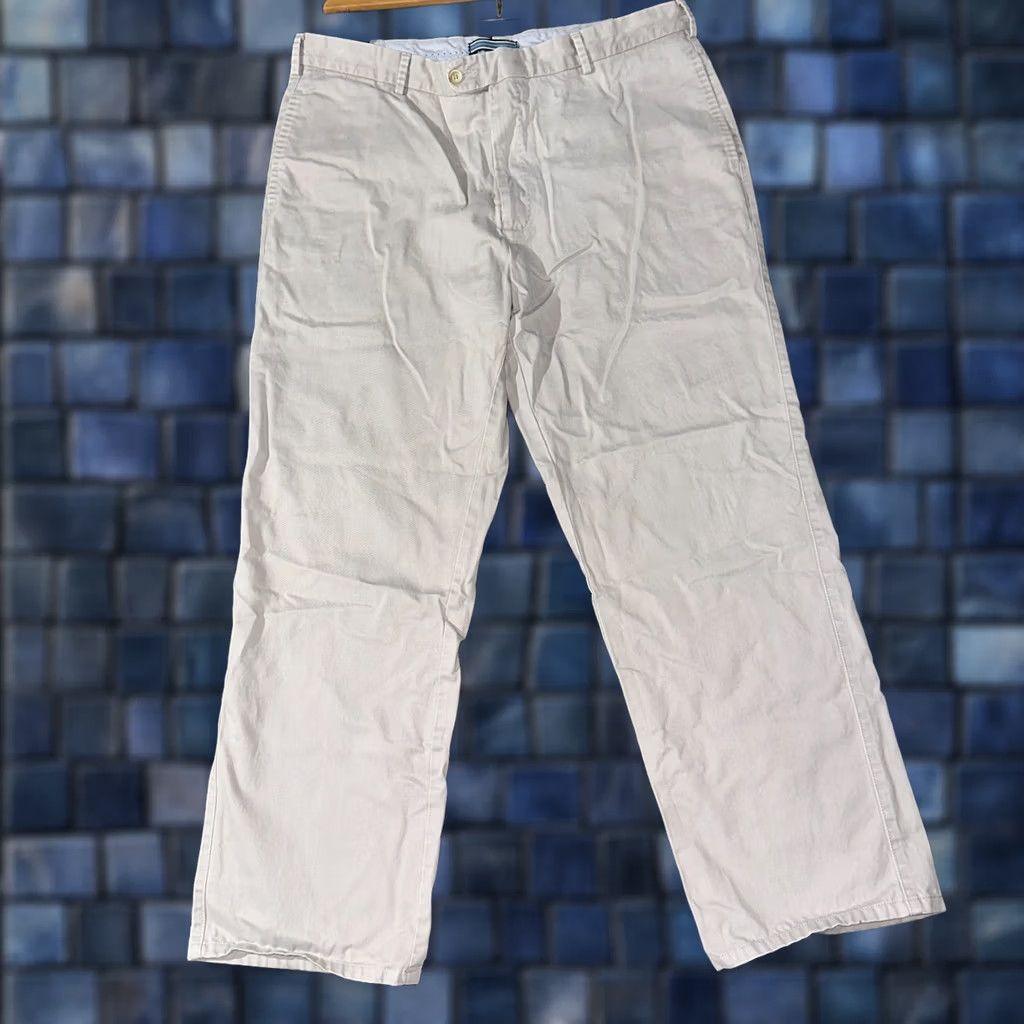 Peter Millar Peter Millar Pants Mens 38 Chino Gray Pima Cotton Flat Front Pockets Straight Size US 38 / EU 54 - 1 Thumbnail