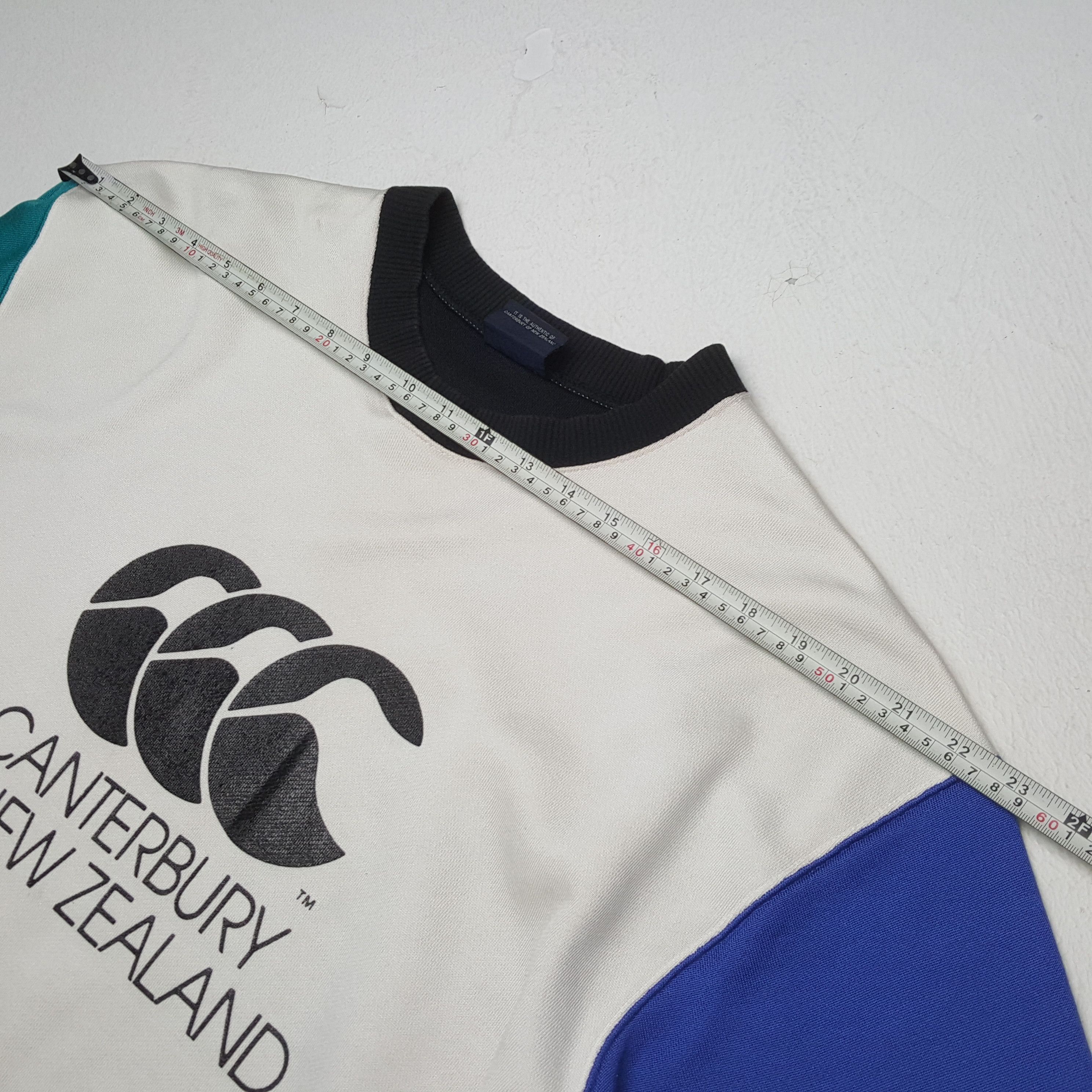 Canterbury of New Zealand × Vintage Vintage CANTERBURRY OF NEW ZEALAND Big Logo Sweatshirts Size US L / EU 52-54 / 3 - 4 Thumbnail