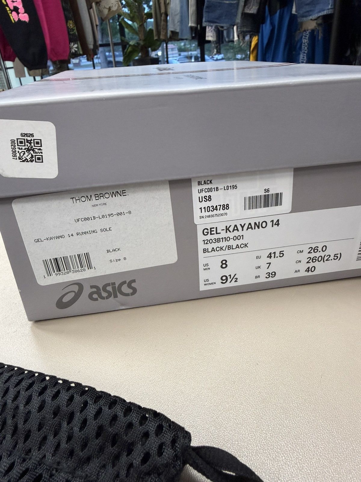 Thom Browne ASICS X THOM BROWNE GEL SNEAKERS KAYANO 14 Size US 8 / EU 41 - 8 Thumbnail