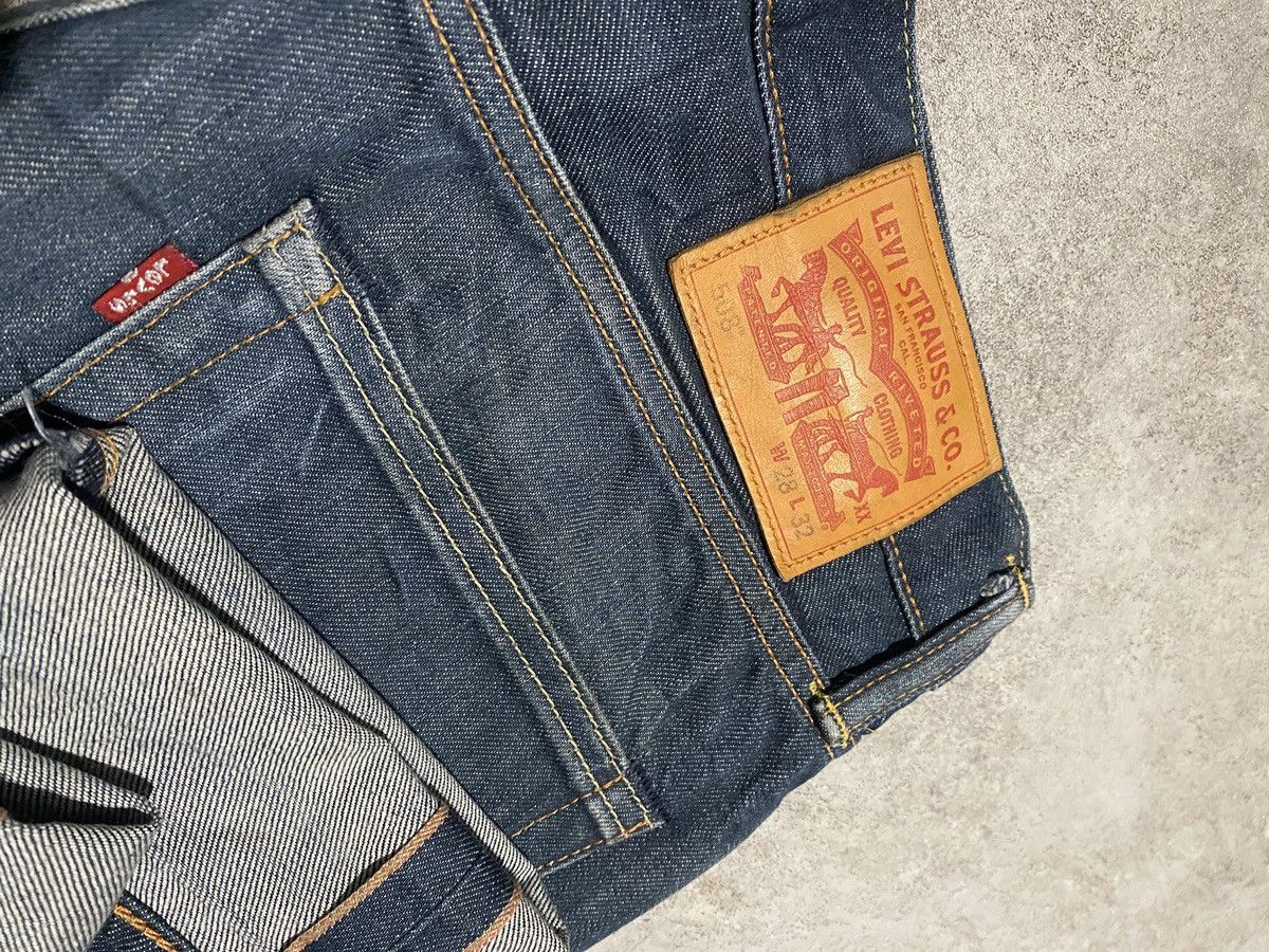 Levi's Levi’s 508 selvedge denim Japan blue navy green dark big E Size US 28 / EU 44 - 4 Thumbnail