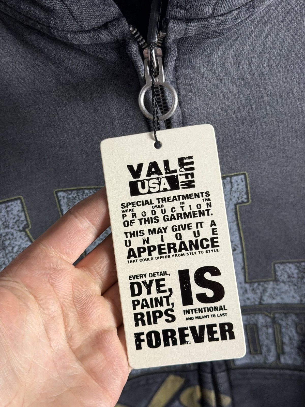 Vale Vale Forever Army Zip Up [] ‘Black’ Size US XL / EU 56 / 4 - 5 Thumbnail