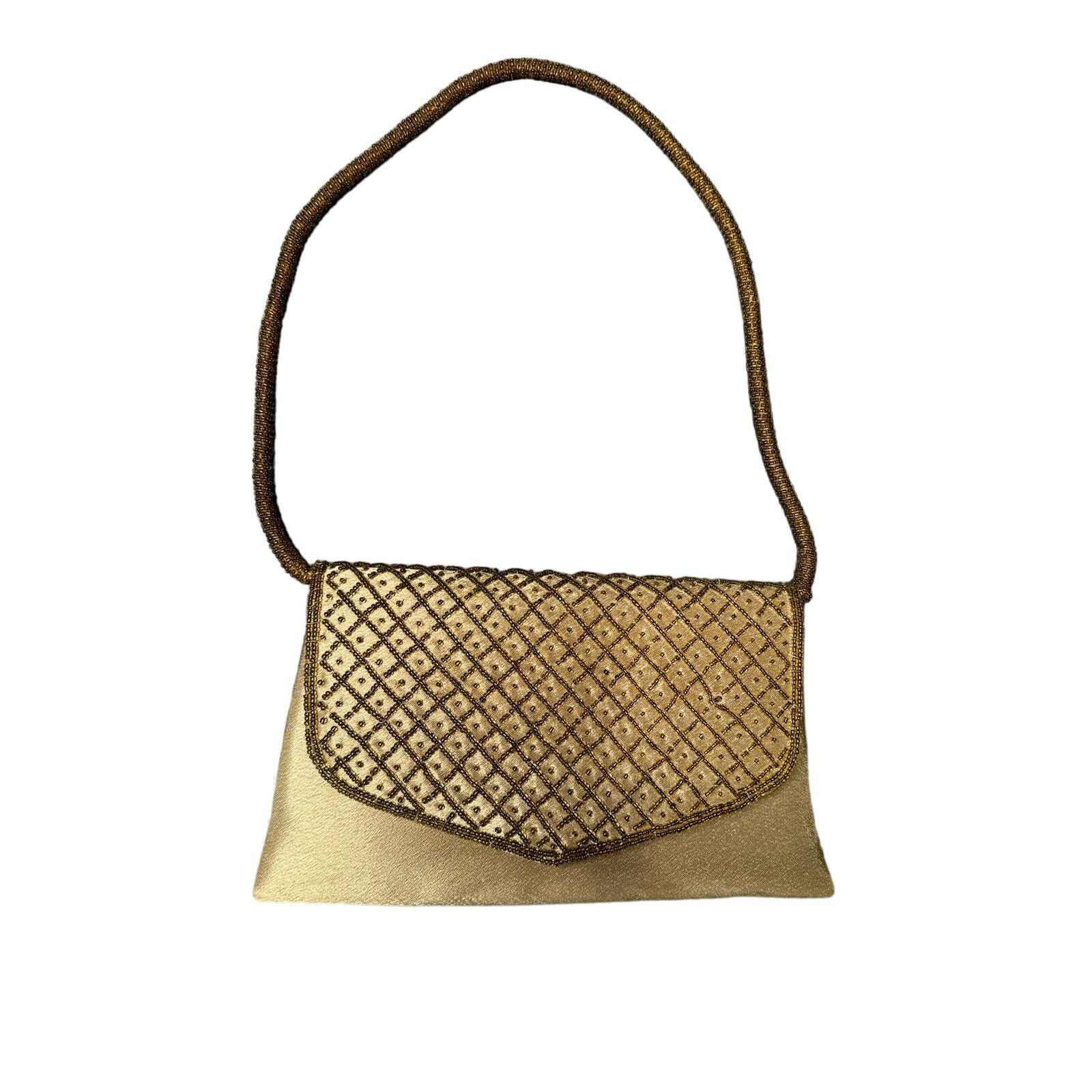 Other Bijoux Terner Purse Women's Clutch Evening Bag Gold Strap Size ONE SIZE - 1 Thumbnail