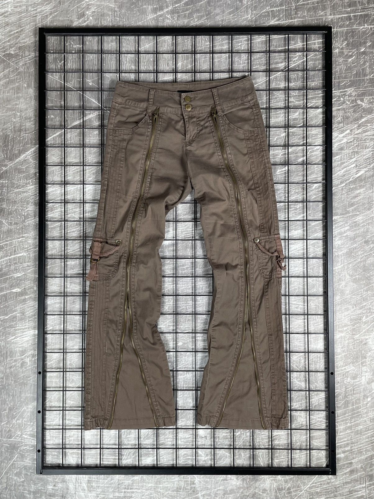 Le Grande Bleu (L.G.B.) 00s Full Zip Pant Y2K Dolce Gabbana Archive Japanese GOA Vib Size 30" / US 8 / IT 44 - 2 Thumbnail