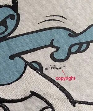 Vintage The Smurf x Whole Hauss Sweatshirt Size US XL / EU 56 / 4 - 10 Thumbnail