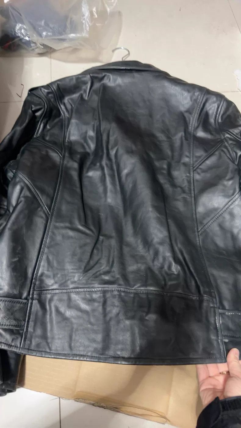 Schott Schott Black motorcycle leather jacket Size US XXL / EU 58 / 5 - 8 Thumbnail
