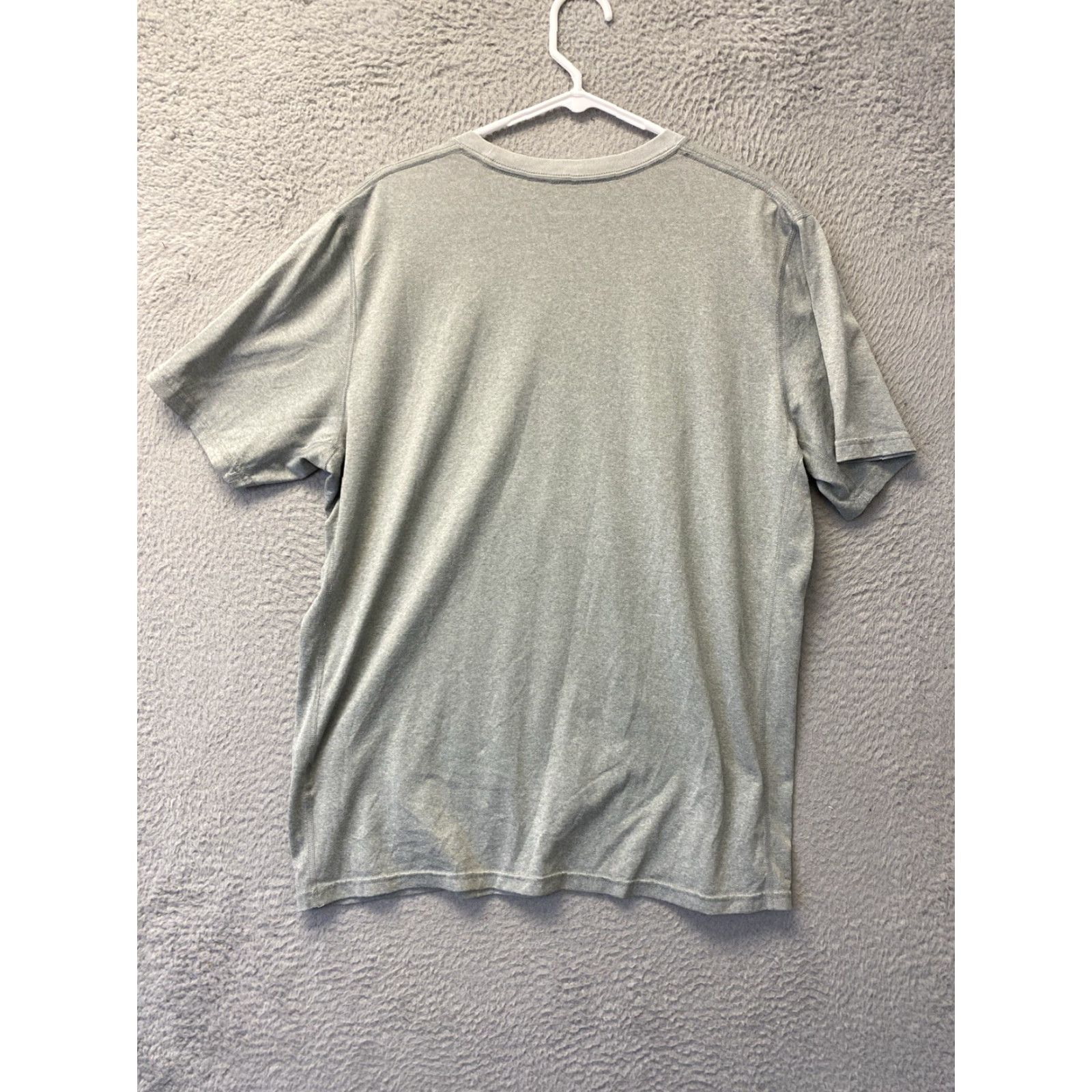 Nike Nike Dri-Fit T-Shirt S/S Men's Large Gray Logo Sports Shirt Size US L / EU 52-54 / 3 - 8 Thumbnail
