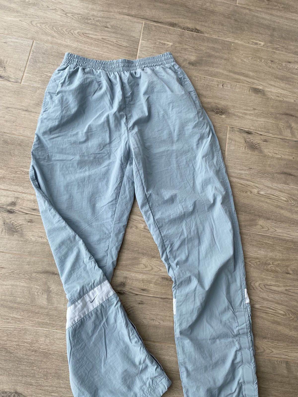 Nike × Vintage Nike Vintage Nylon Sweatpants Size US 30 / EU 46 - 3 Thumbnail