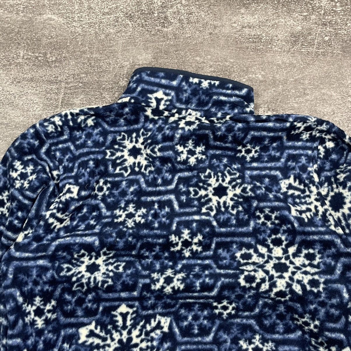 L.L. Bean Vintage Snowflake LL Bean Made in USA Fleece Jacket ❄️🌨️🏔️ Size US M / EU 48-50 / 2 - 7 Thumbnail