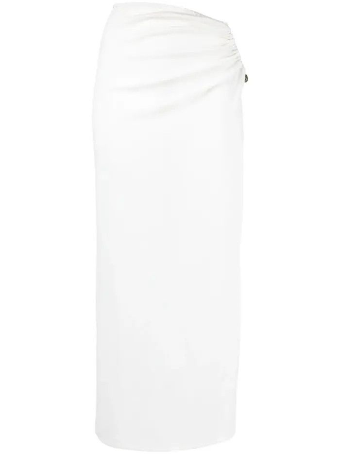 Christopher Esber o1mle1224 Quarts Hip Skirt in White Size 30" / US 8 / IT 44 - 1 Thumbnail