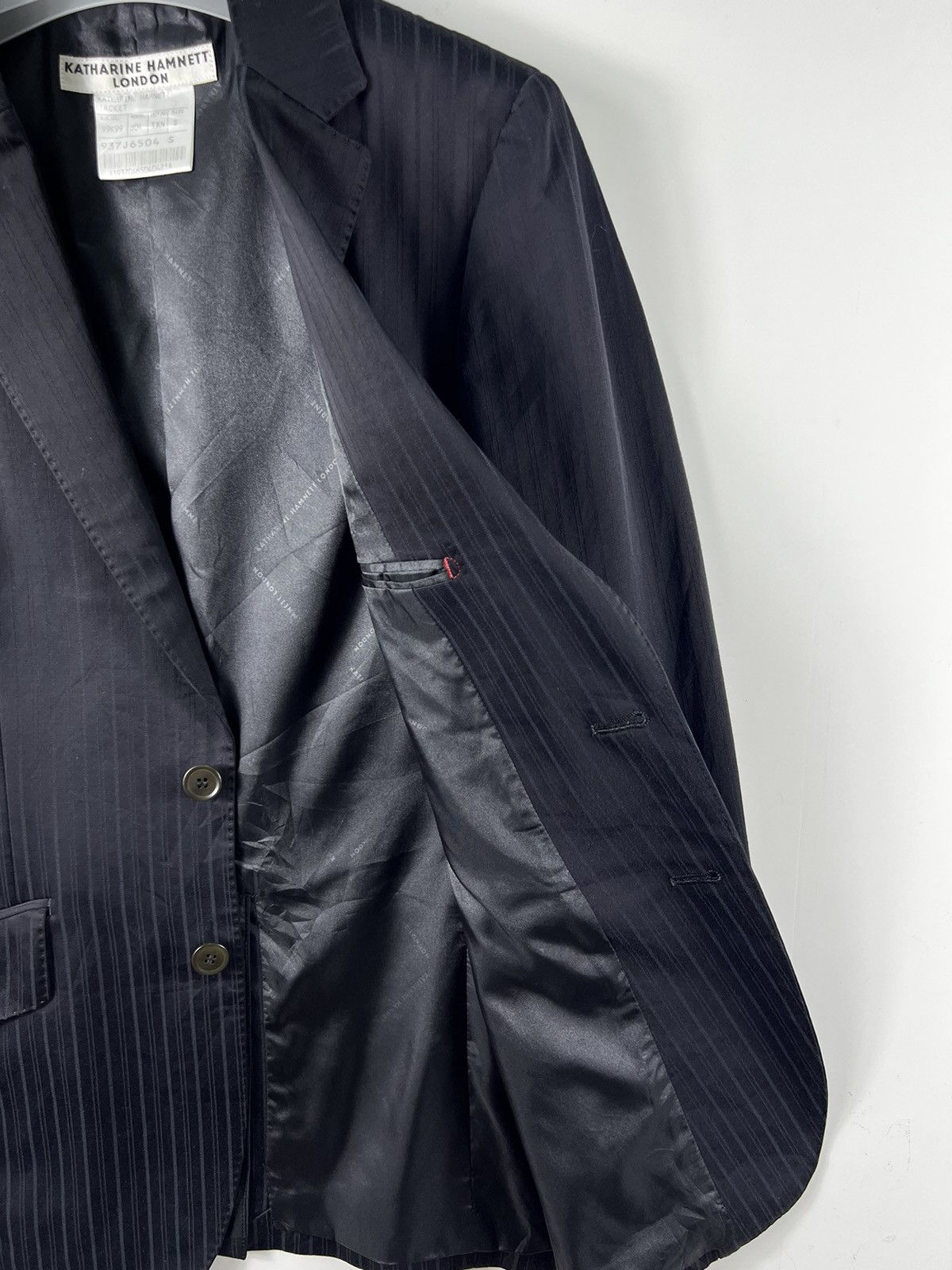 Katharine Hamnett London 🔥 Katherine Hamnett London Slim mens blazer - S Size US XS / EU 42 / 0 - 6 Thumbnail