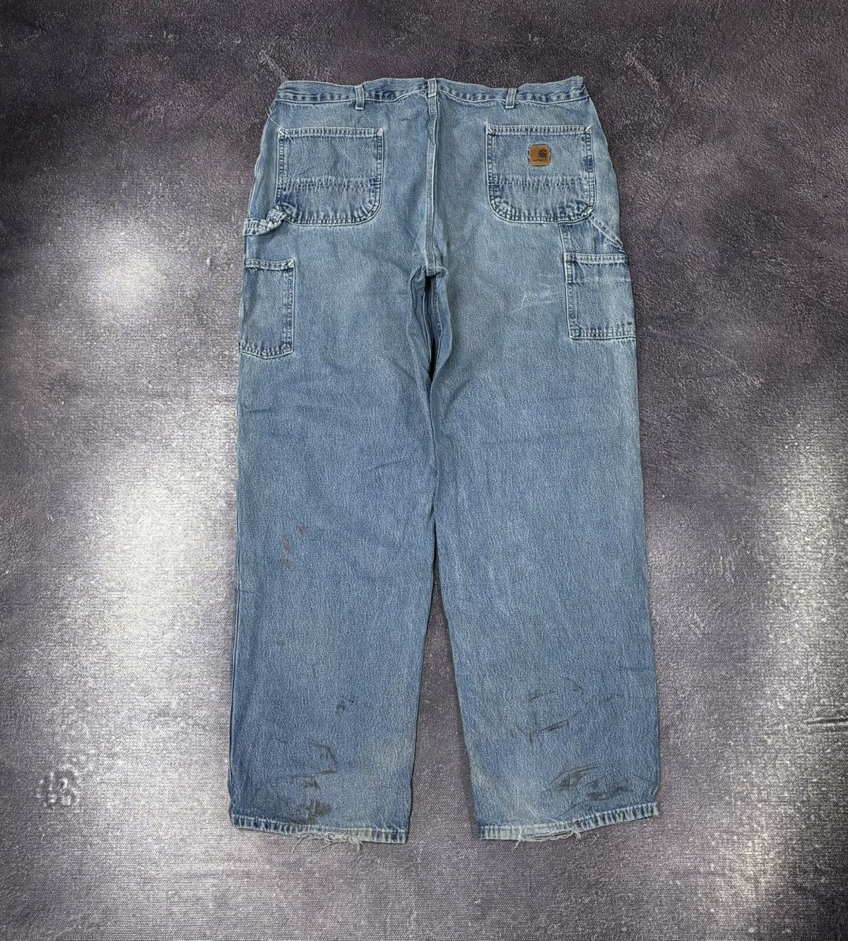 Carhartt Vintage Carhartt Denim Dungaree Fit Faded Hype Baggy Jeans Size US 42 / EU 58 - 1 Thumbnail