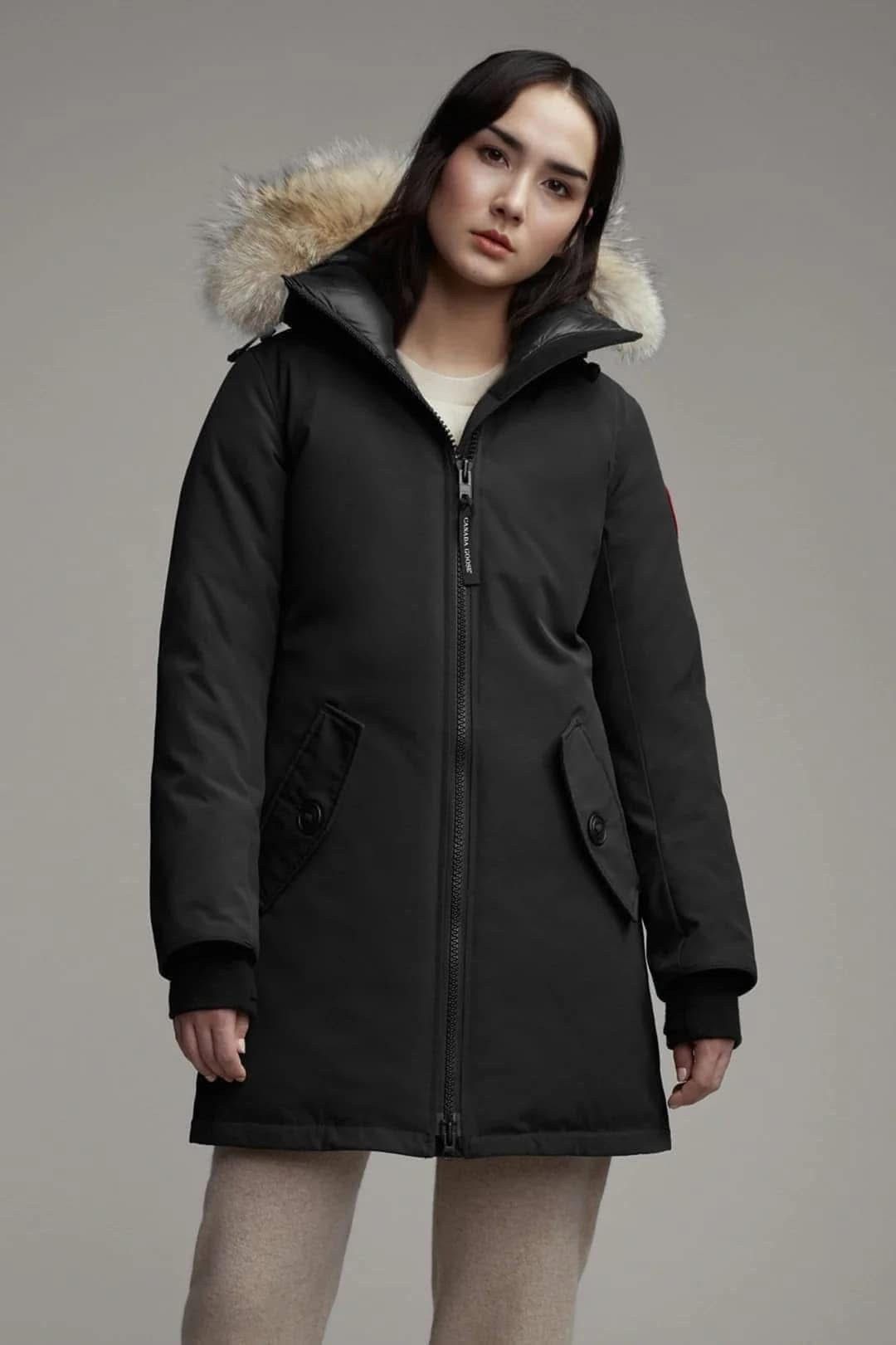 Canada Goose Canada Goose Black Rosemont Fur Parka Size XS / US 0-2 / IT 36-38 - 4 Thumbnail