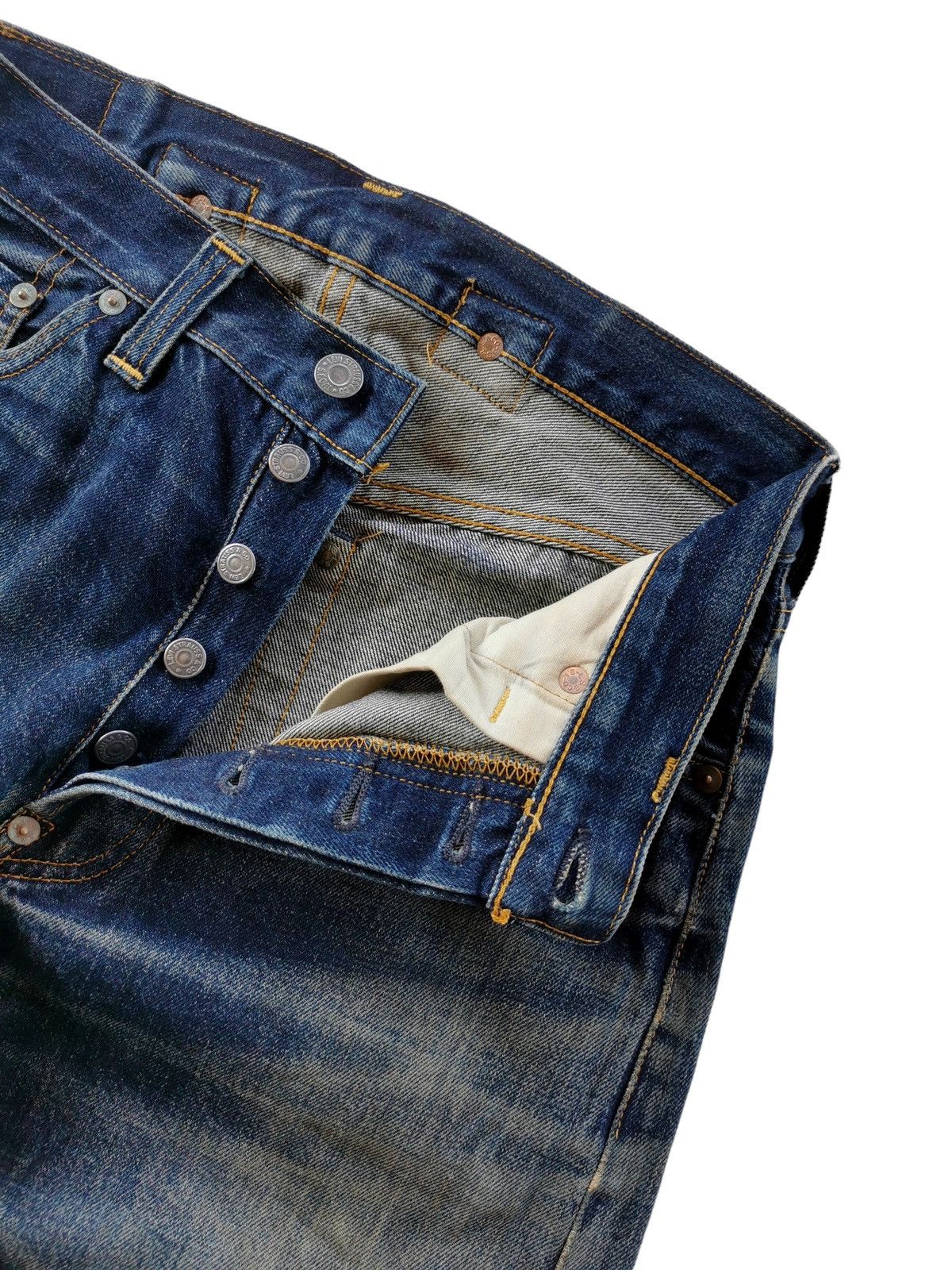 Levi's × Undercover × Vintage Selvedge Levis Vintage Nice Distressed Style (Size 28x42) Size US 28 / EU 44 - 11 Thumbnail