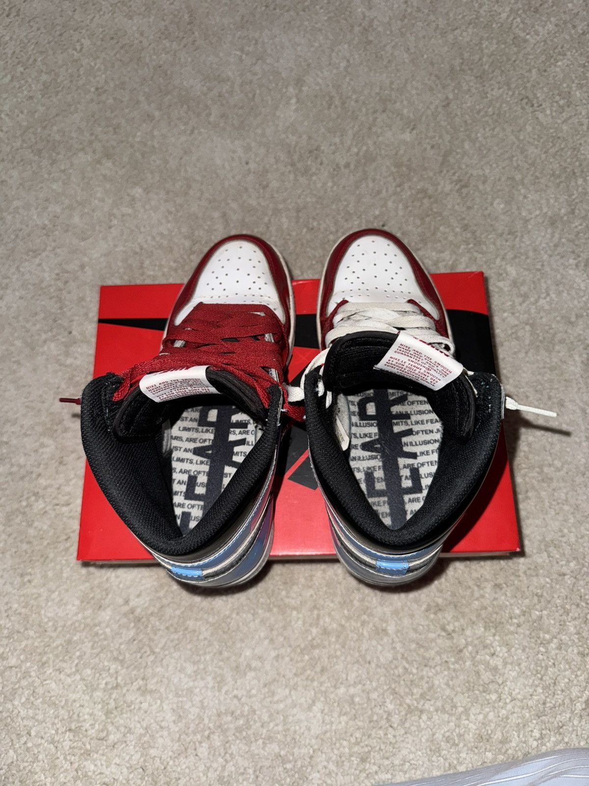 Nike Jordan 1 high Fearless Size US 8 / EU 41 - 7 Thumbnail