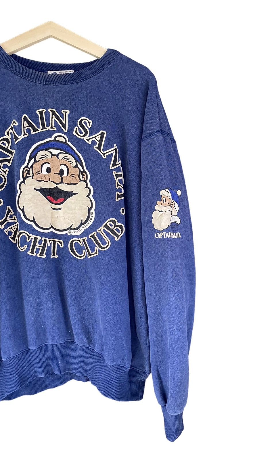 Captain Santors Vtg Captain Santa Sweatshirt (M) Size US M / EU 48-50 / 2 - 4 Thumbnail