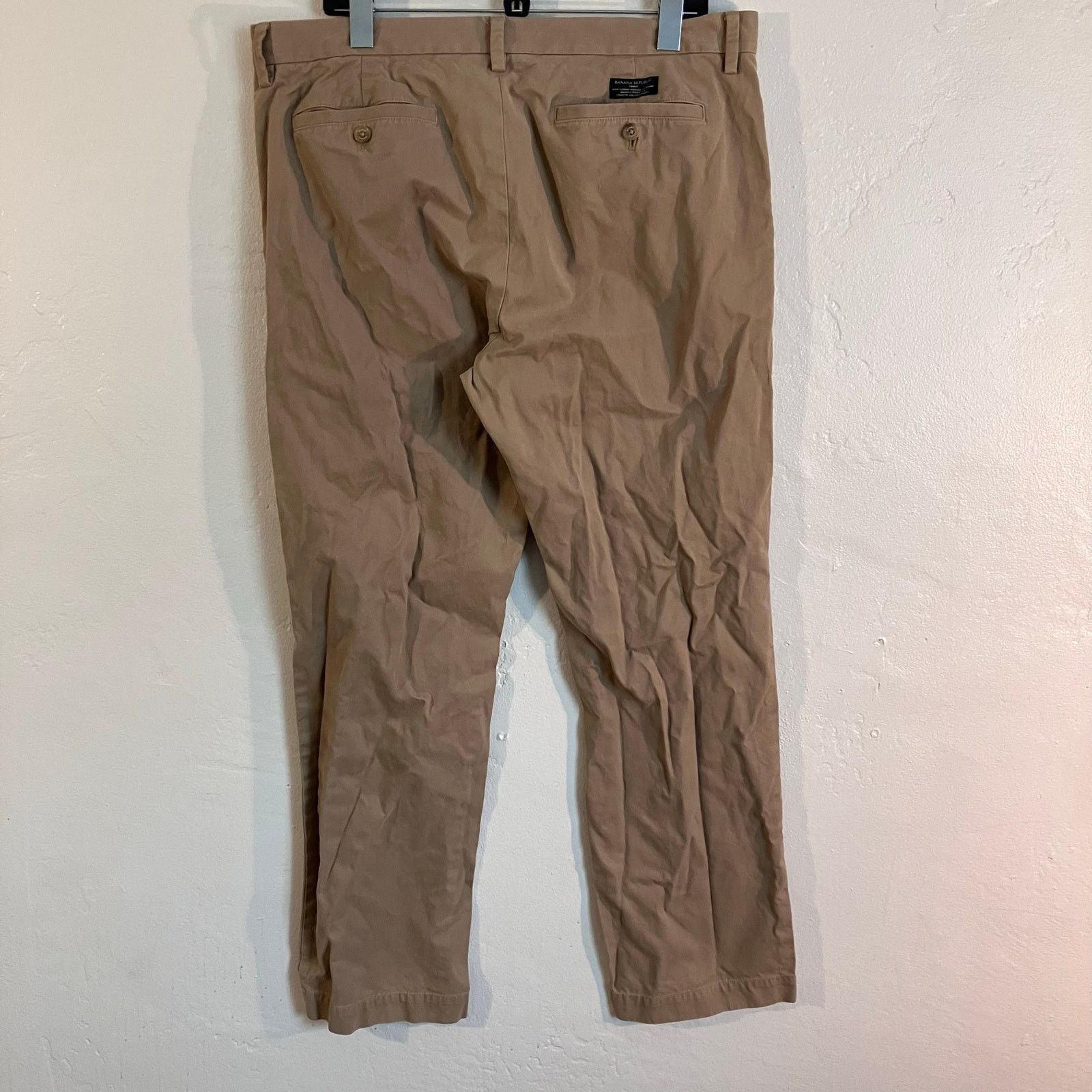 Banana Republic Banana Republic Tan Emerson Chino Khaki Pants Size US 36 / EU 52 - 3 Thumbnail