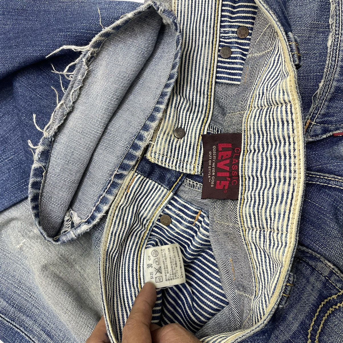 Le Grande Bleu (L.G.B.) 🫴🏻Vintage Levis Denim Jeans Size US 32 / EU 48 - 14 Thumbnail