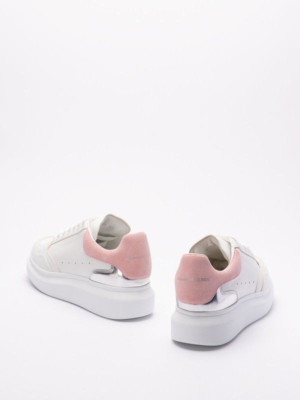 Alexander McQueen o1w1db10925 Oversized Sneaker in White Size US 7.5 / IT 37.5 - 3 Thumbnail