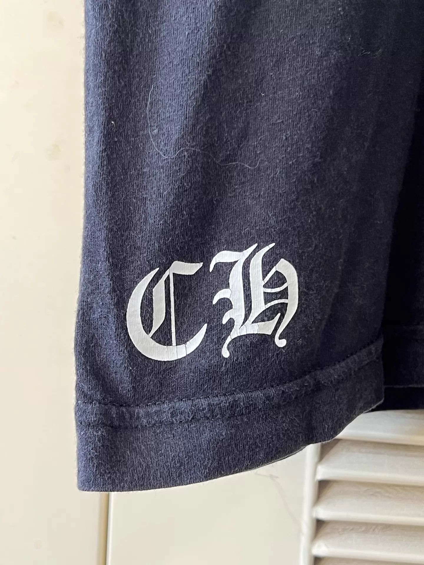 Chrome Hearts Chrome Hearts Black M Short T Pkt/Back Logo/Cuff Print Size US M / EU 48-50 / 2 - 5 Thumbnail