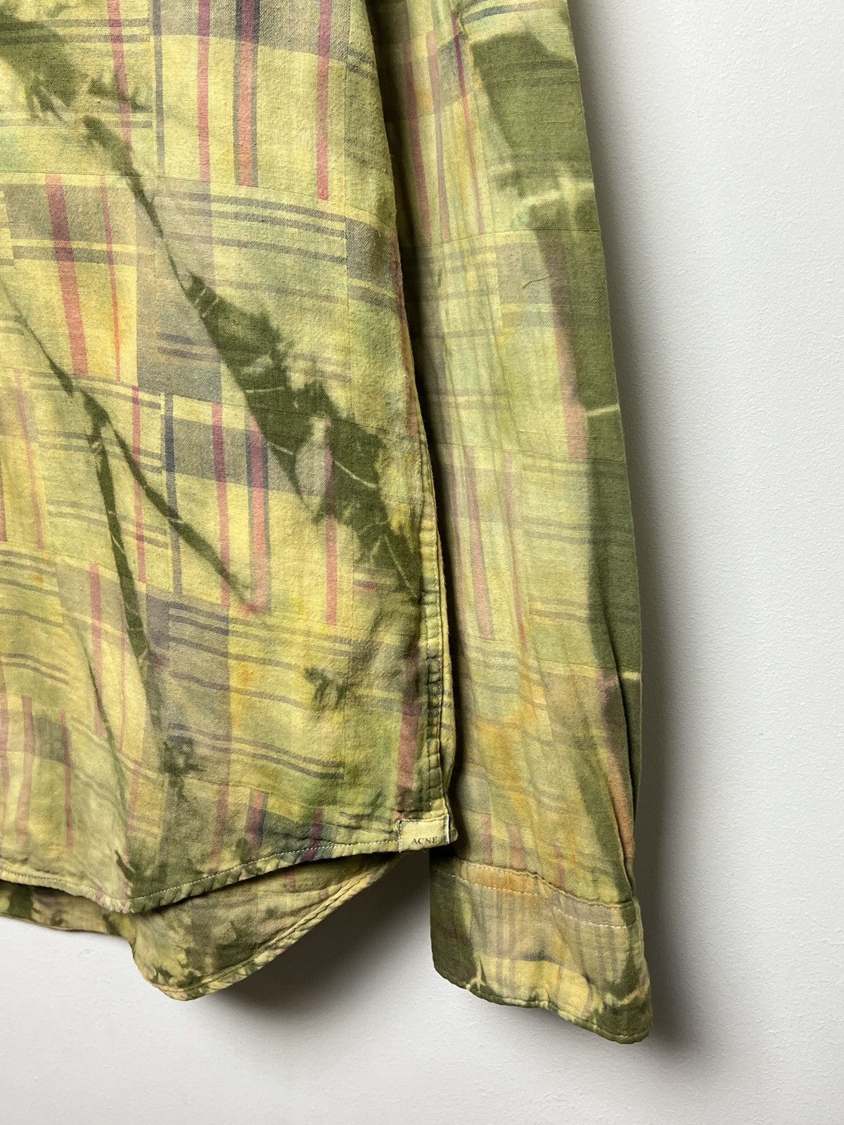 Acne Studios acne spiral vintage travis flannel shirt y2k shirt Size US M / EU 48-50 / 2 - 7 Thumbnail