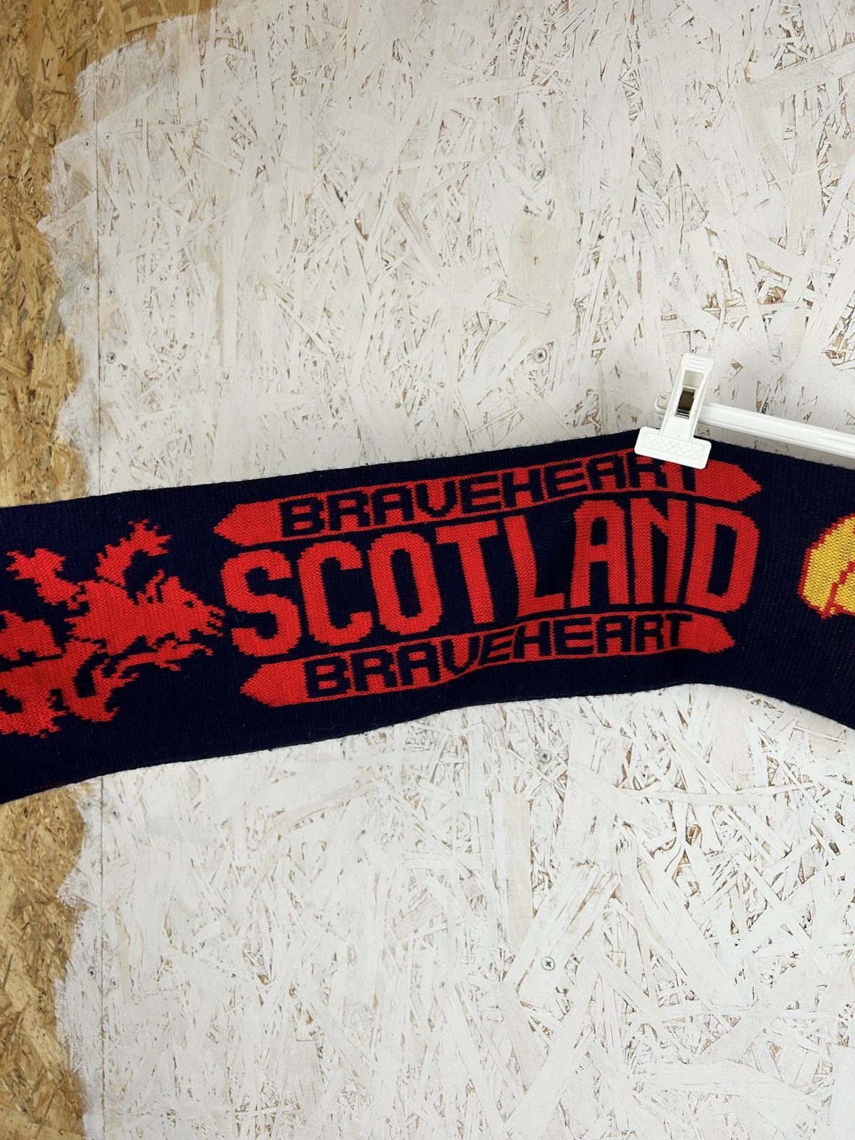 Vintage 90s Vintage Sweden 1998 World Cup / Scotland Scarf Muffler Size ONE SIZE - 3 Thumbnail