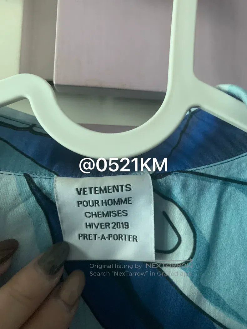 Vetements Vetements Dragon Ball printed shirt Size US M / EU 48-50 / 2 - 3 Thumbnail