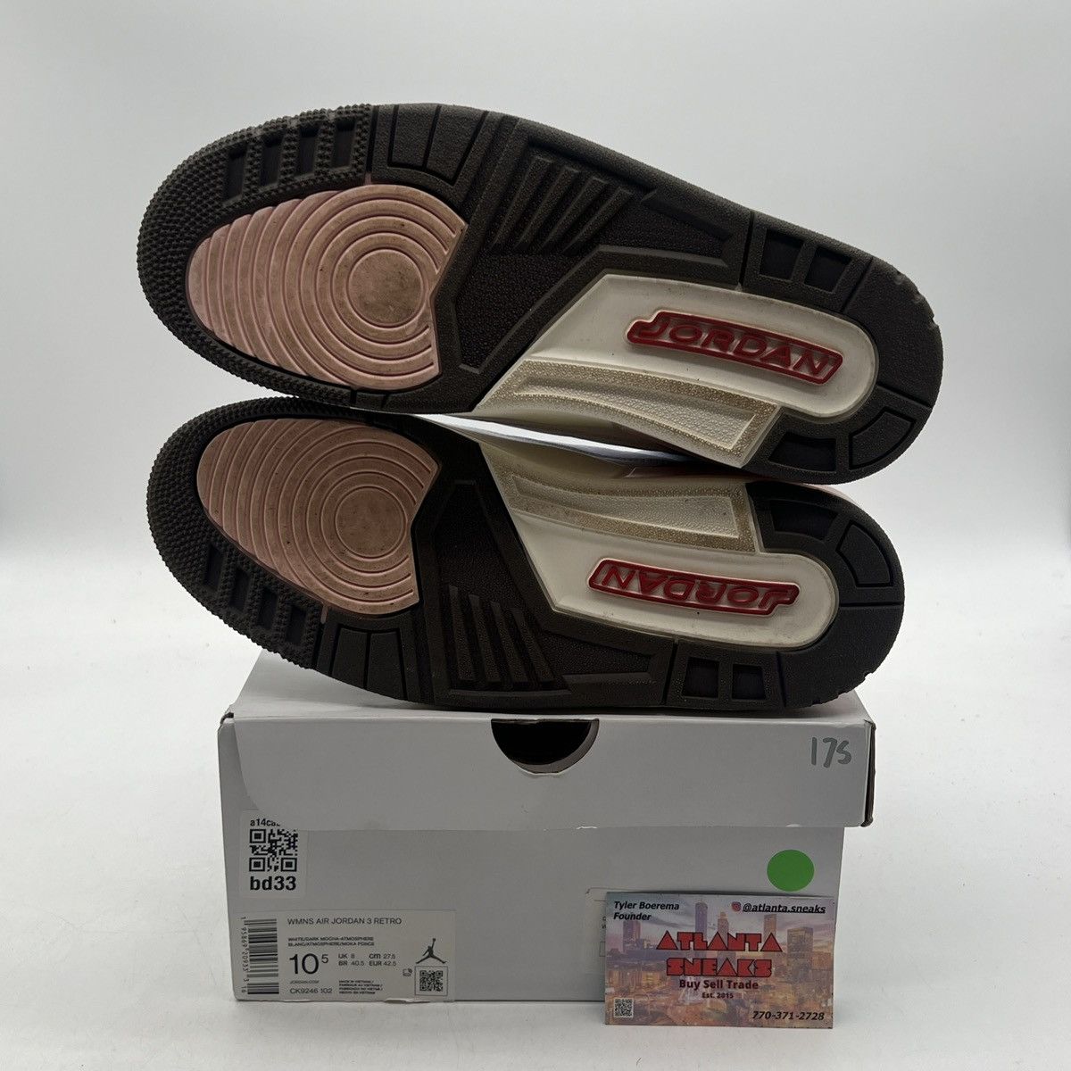 Jordan Brand Wmns air Jordan 3 Neapolitan Size US 10.5 / IT 40.5 - 8 Thumbnail