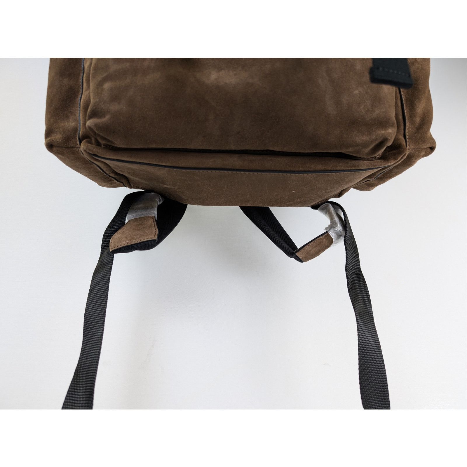 Amiri o1rshd1 Size: OS / Suede Rucksack Backpack in Tobacco Size ONE SIZE - 7 Thumbnail