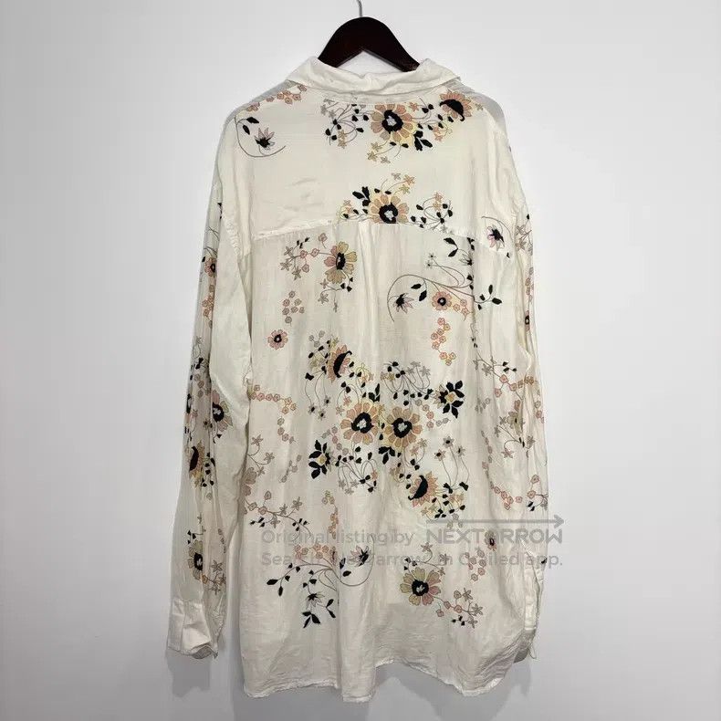 Our Legacy Our Legacy Silk cotton floral shirt Size US M / EU 48-50 / 2 - 2 Thumbnail