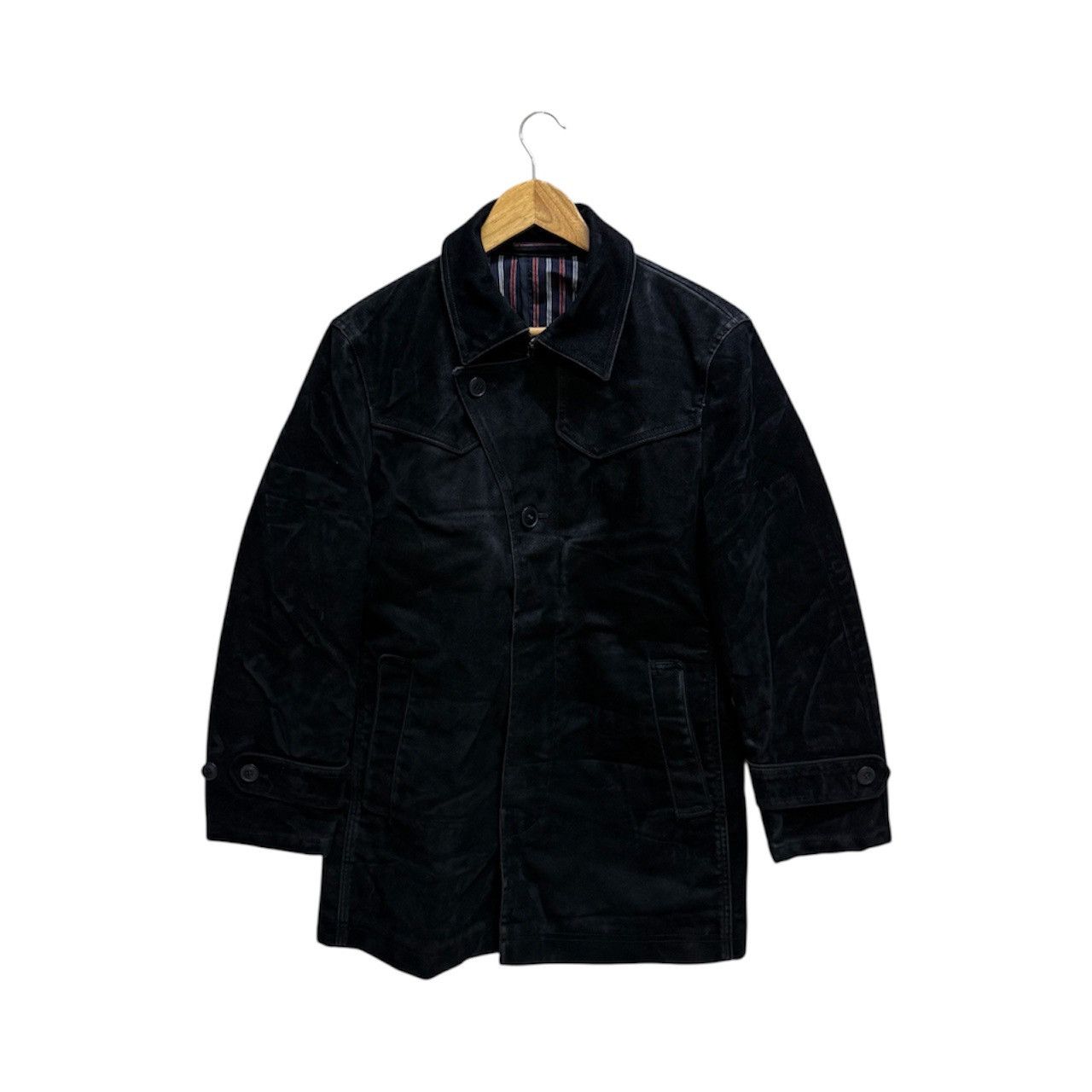 JUN MEN Vintage Jun Men Japanese Velvet Denim Jacket Size US M / EU 48-50 / 2 - 1 Thumbnail