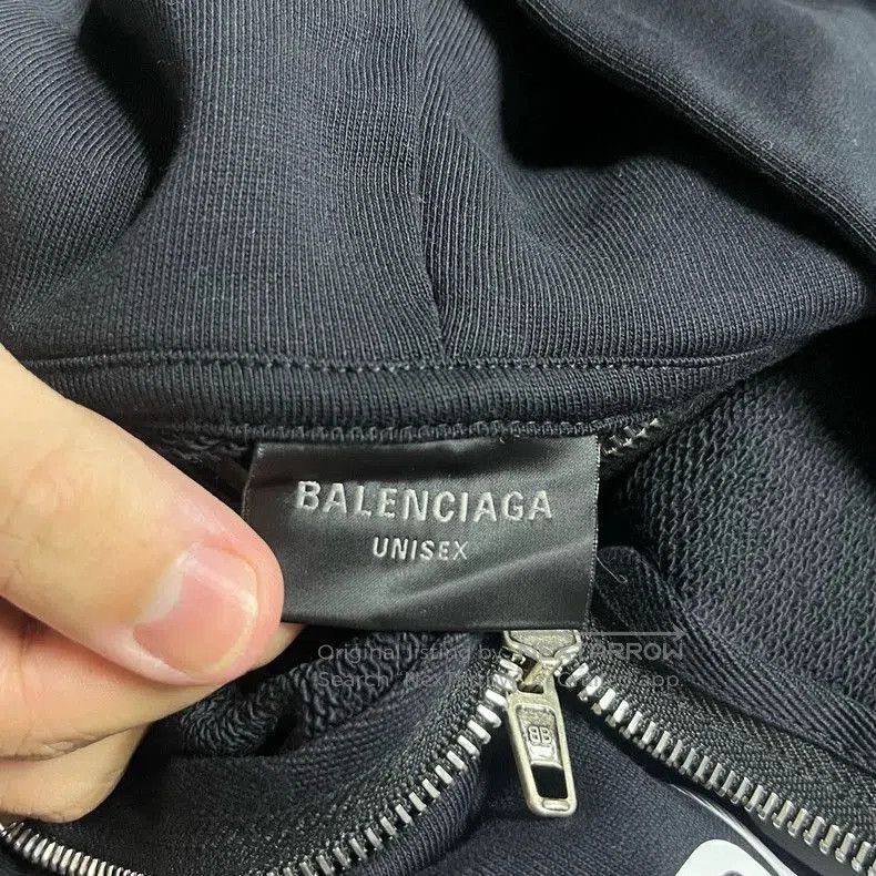 Balenciaga Balenciaga City Print Zip Hoodie. Size US XS / EU 42 / 0 - 3 Thumbnail