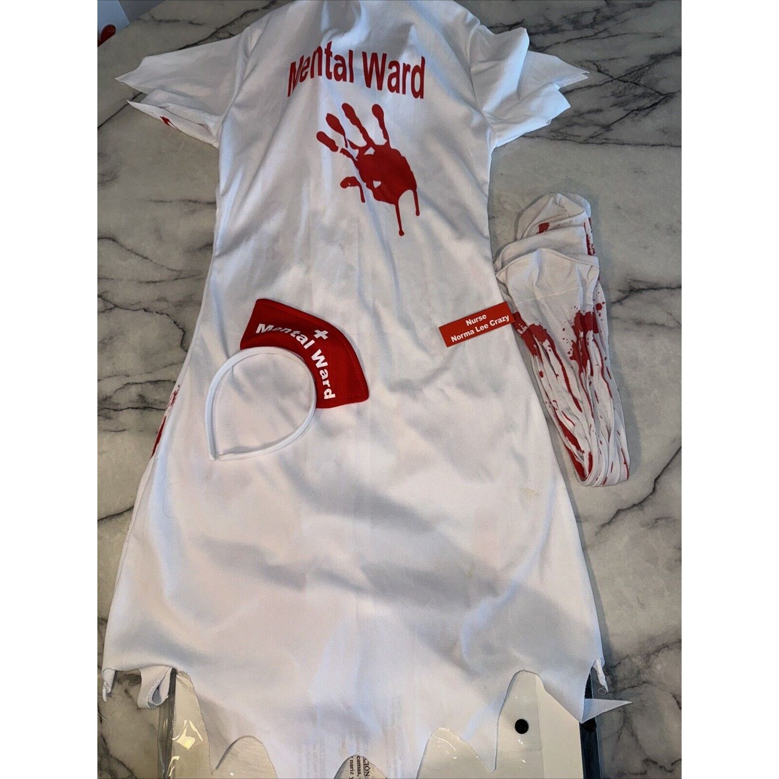 Other SEXY Halloween Dreamgirl Mental Ward Nurse Costume Sm Dress Size S / US 4 / IT 40 - 6 Thumbnail